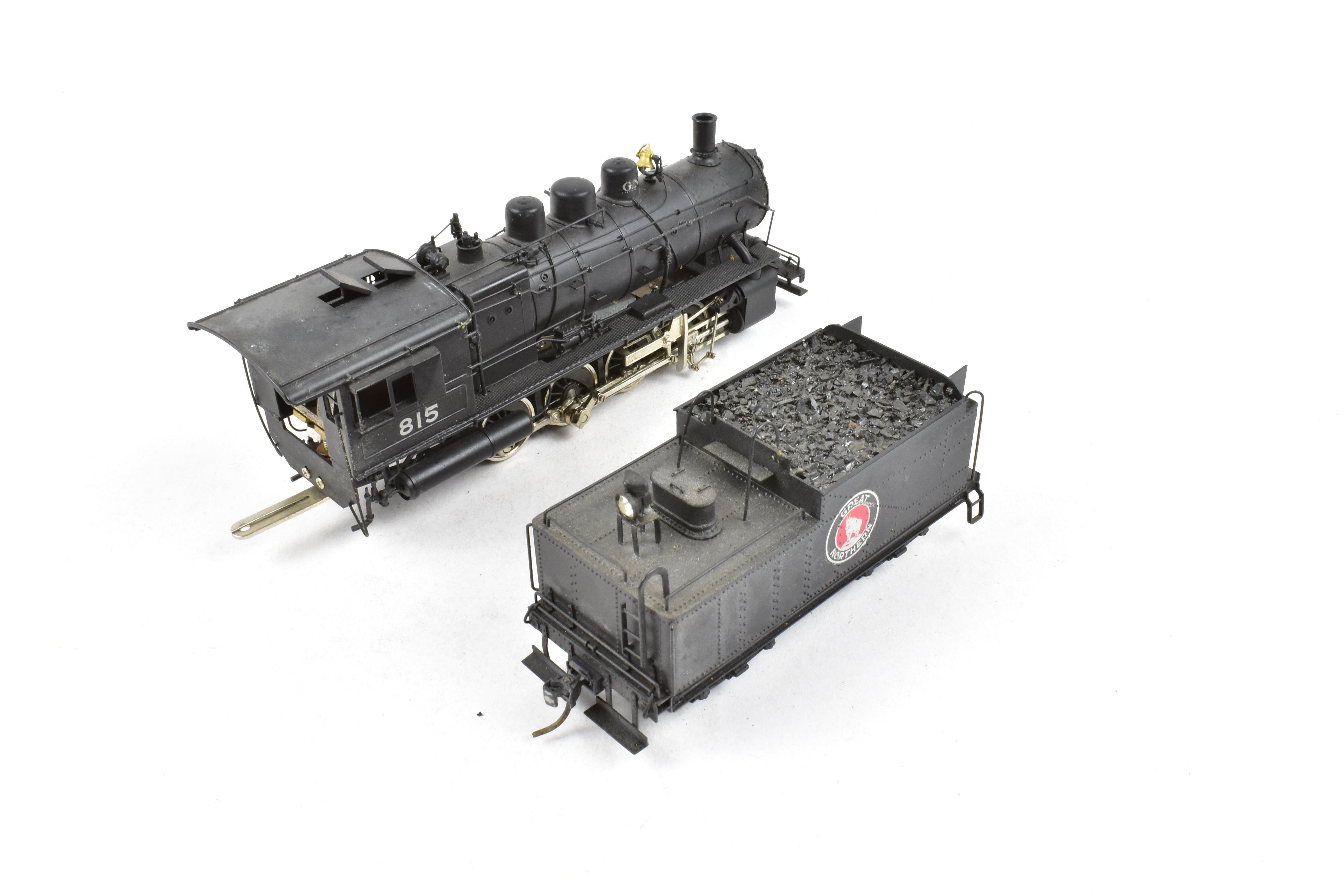 HO Scale Brass PFM - Tenshodo Great Northern C - 1 0 - 8 - 0 Factory - Painted Switcher with ReBoxx Foam
