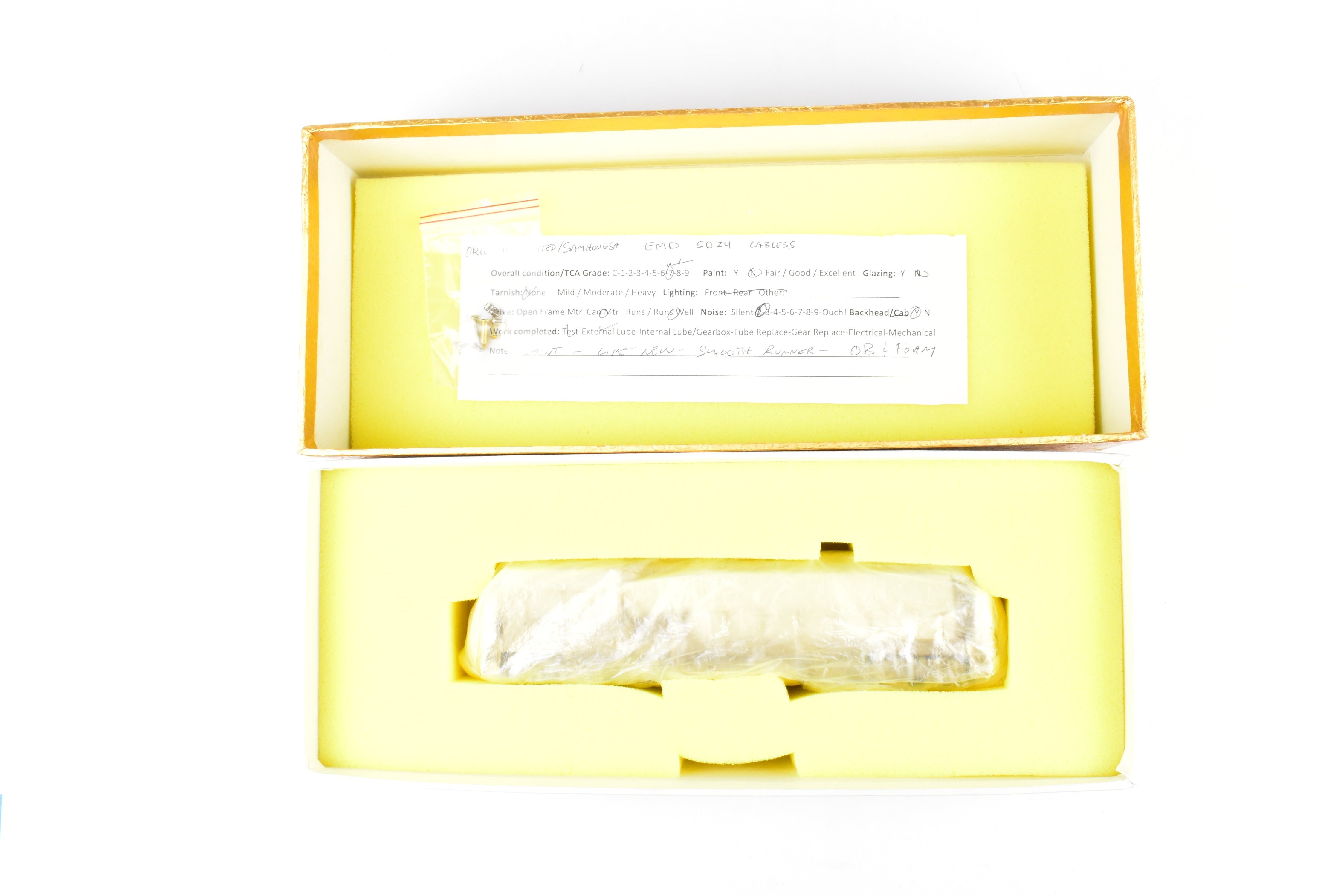 HO Scale Brass Union Pacific EMD SD24B 2400 HP Cabless Model