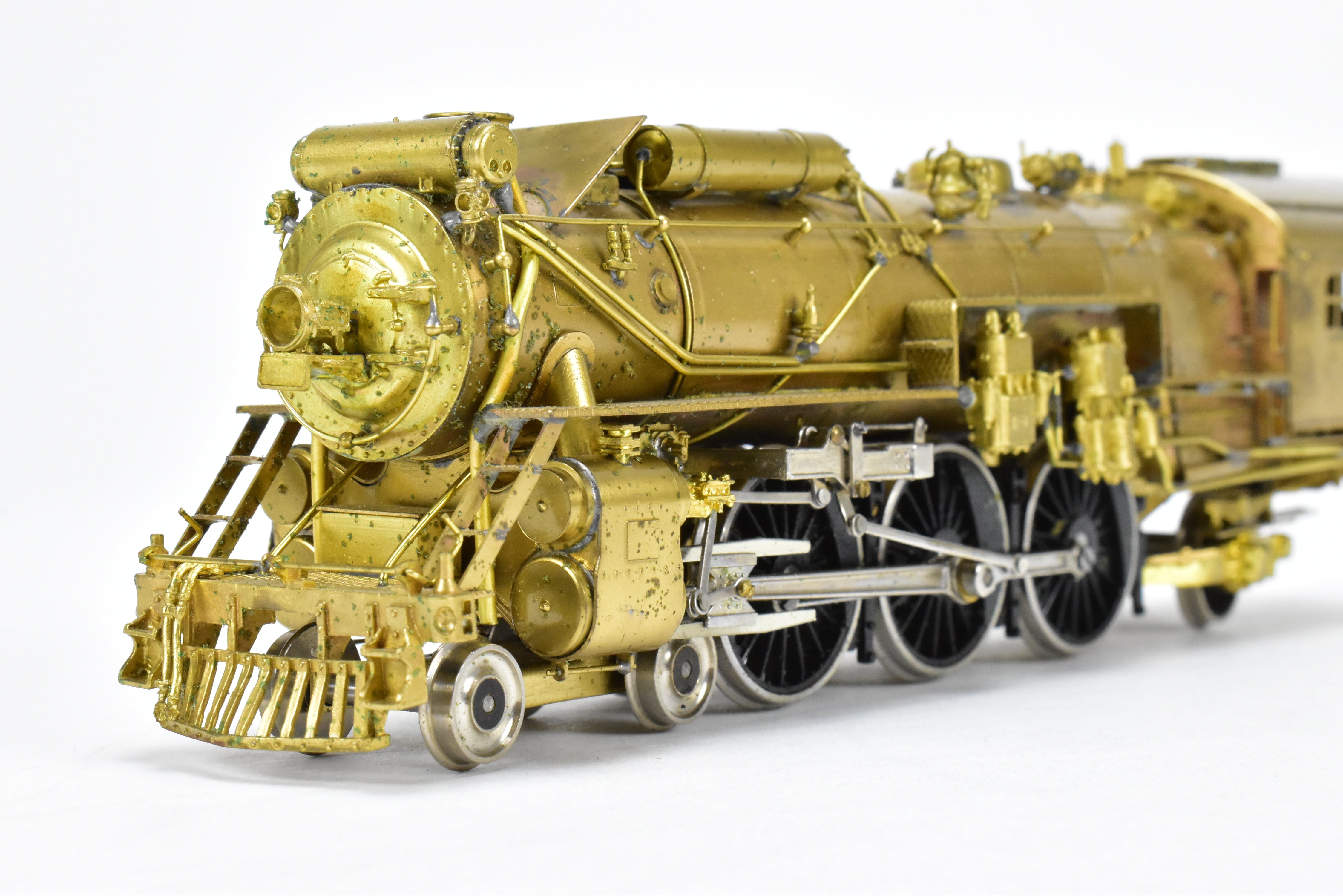 HO Scale Custom Brass New Haven I-4 4-6-2 Pacific Model Train by NJ Custom Brass
