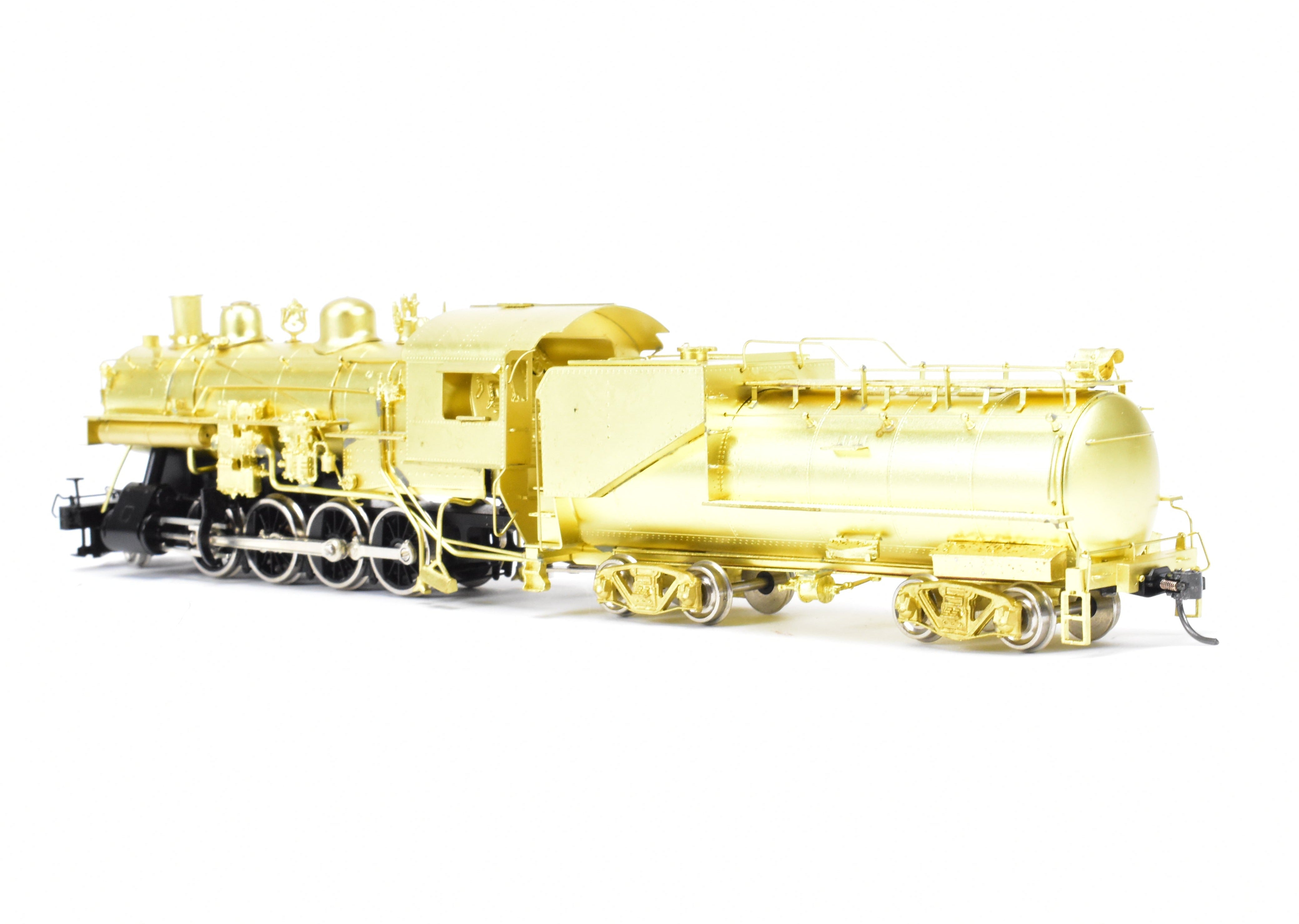 High - Quality HO Scale Brass Model Train - Southern Pacific C - 10 2 - 8 - 0 Prestige Series from Sunset Models with 2 Pumps and Feedwater Heater