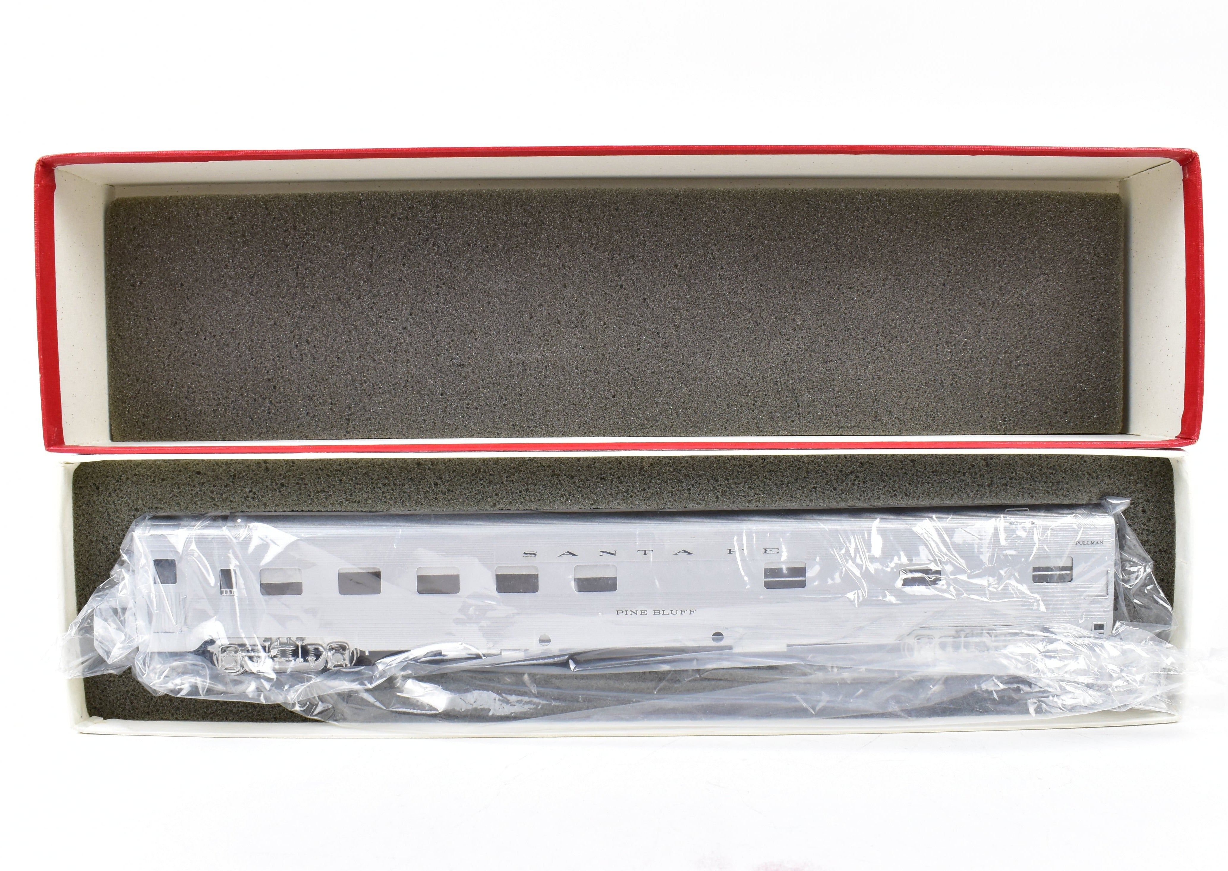 HO Scale Brass Soho ATSF - Santa Fe Pine Series Custom - Finished Sleeper Model Train Car from Pine Bluff