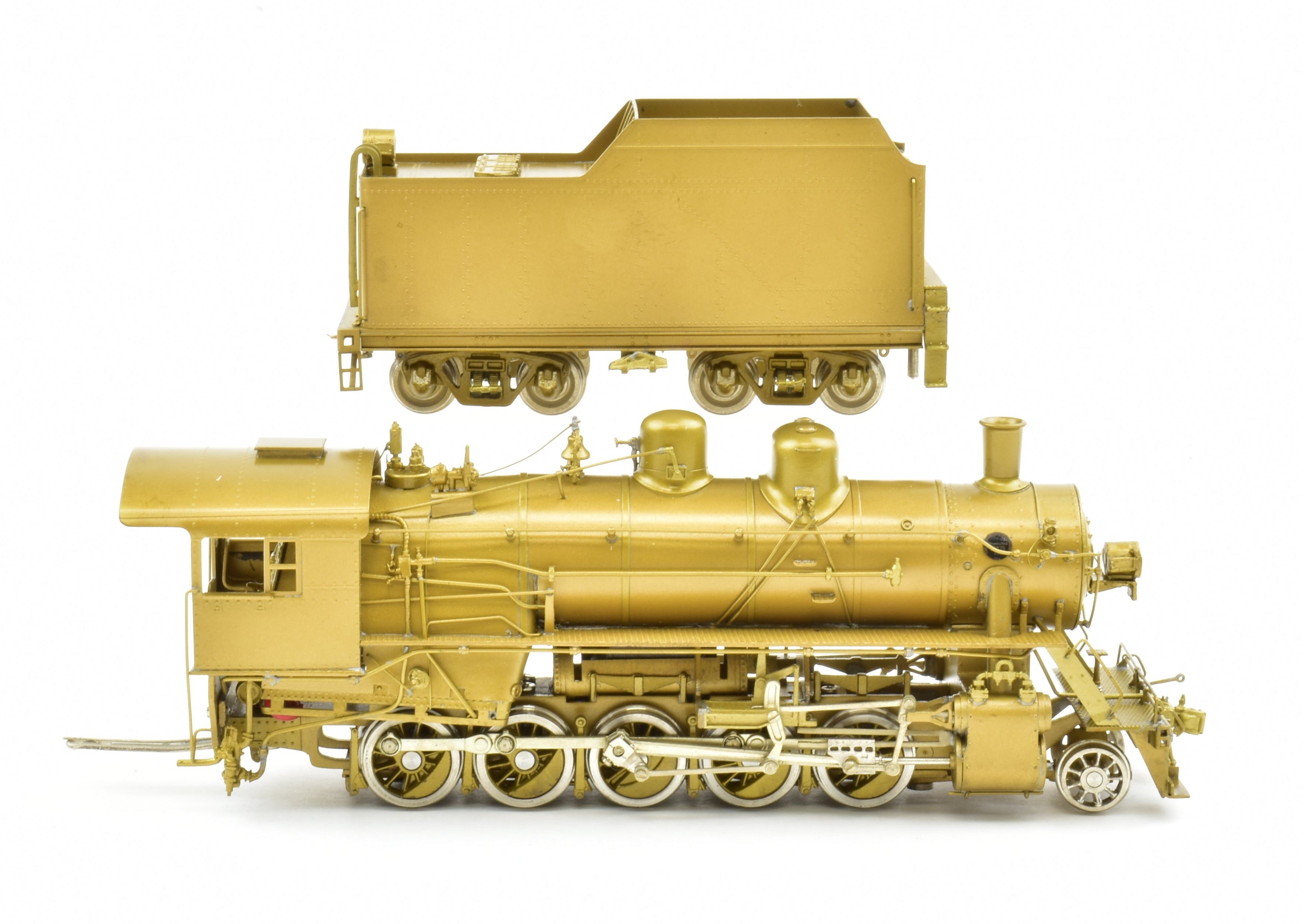 HO Scale Brass Model Train - Western Maryland I-1 2-10-0 Decapod Customized by NJ Custom Brass