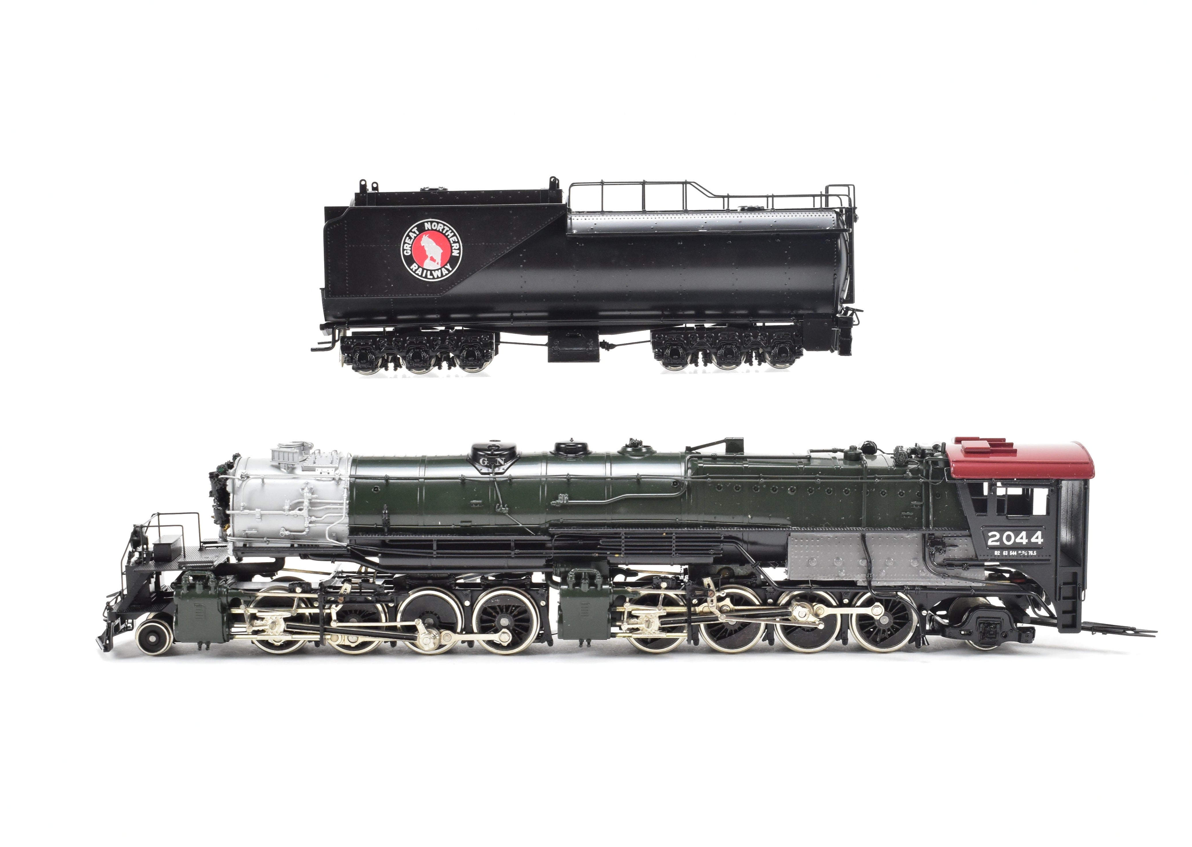 1980 HO Brass PFM - Tenshodo Great Northern 2-8-8-2 Class R-2 FP No. 2044 Model
