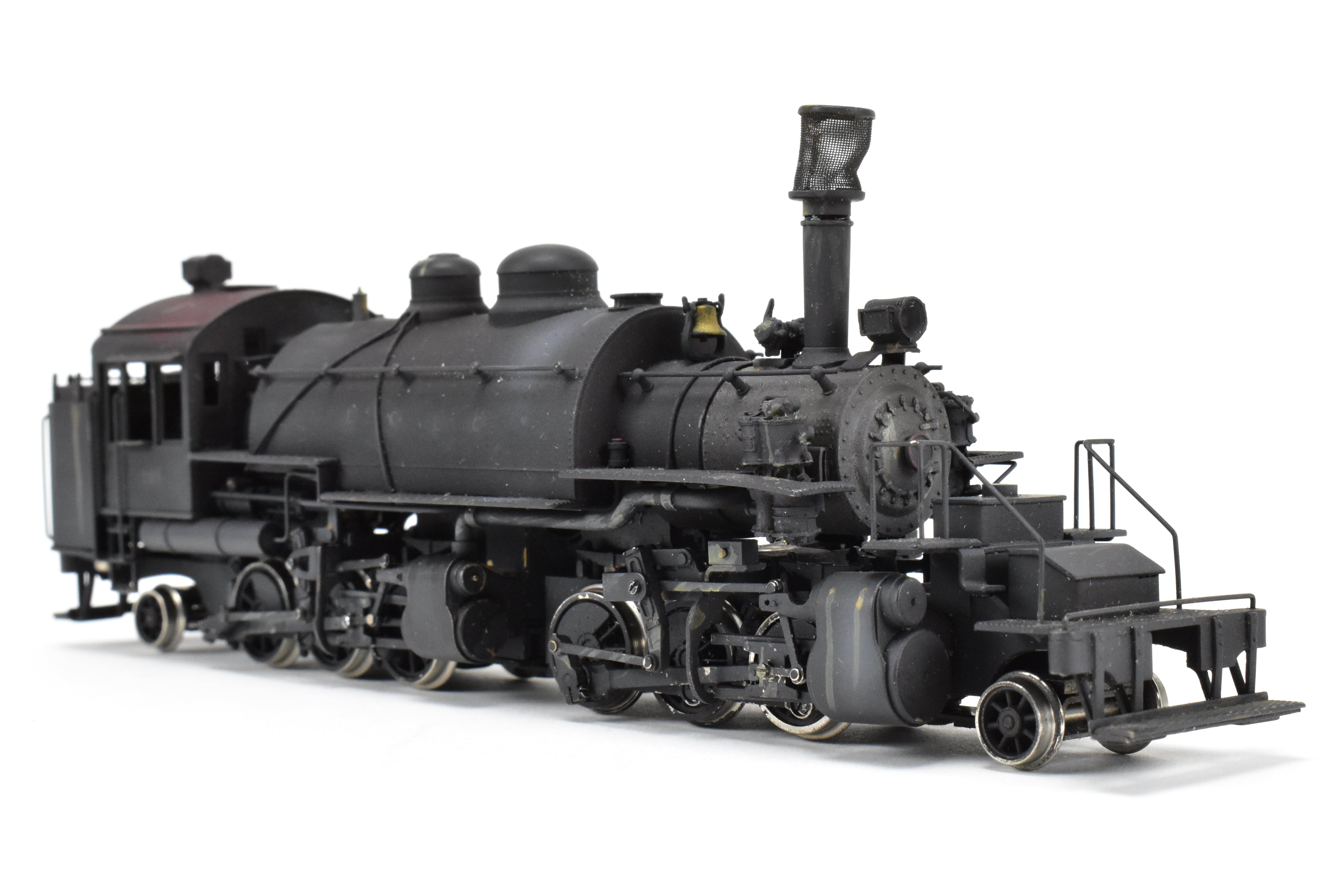 HO Brass NWSL Baldwin 2-6-6-2T Saddle Tank Logging Mallet, Unlettered Custom Painted
