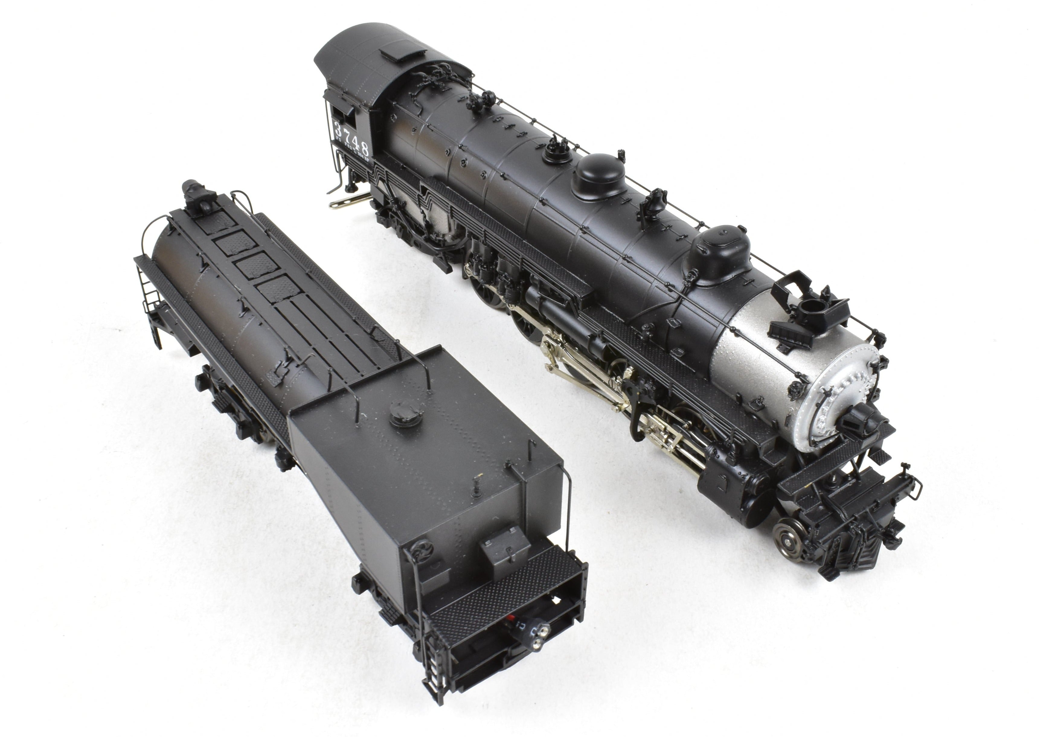 HO Scale Brass Sunset Models Southern Pacific F-5 2-10-2 Steam Locomotive Model Factory Painted No. 3748