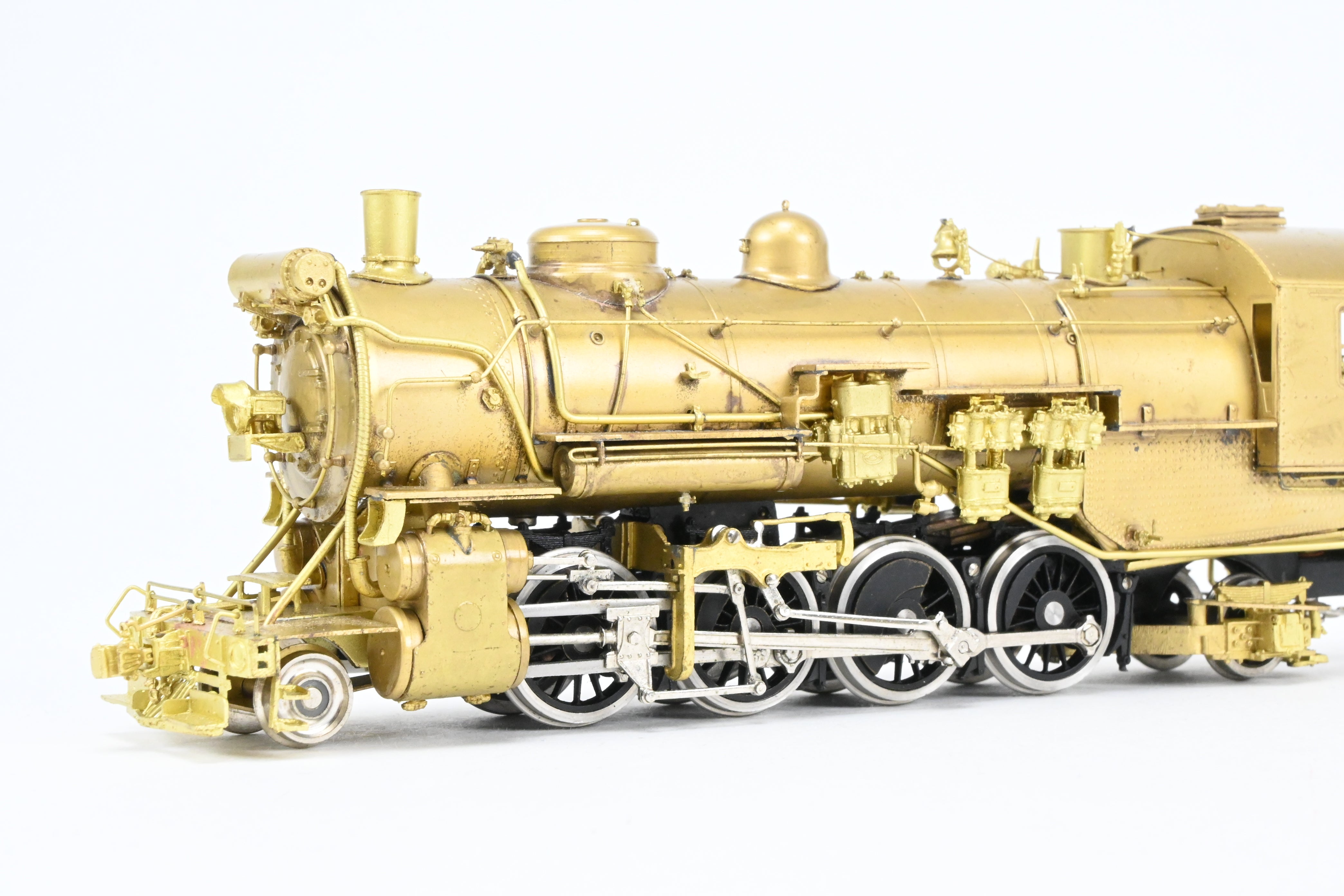 HO Scale Brass Nickel Plate Products (NPP) Erie Railroad N-1 Class 2-8-2 Mikado Steam Locomotive Model - Version 2