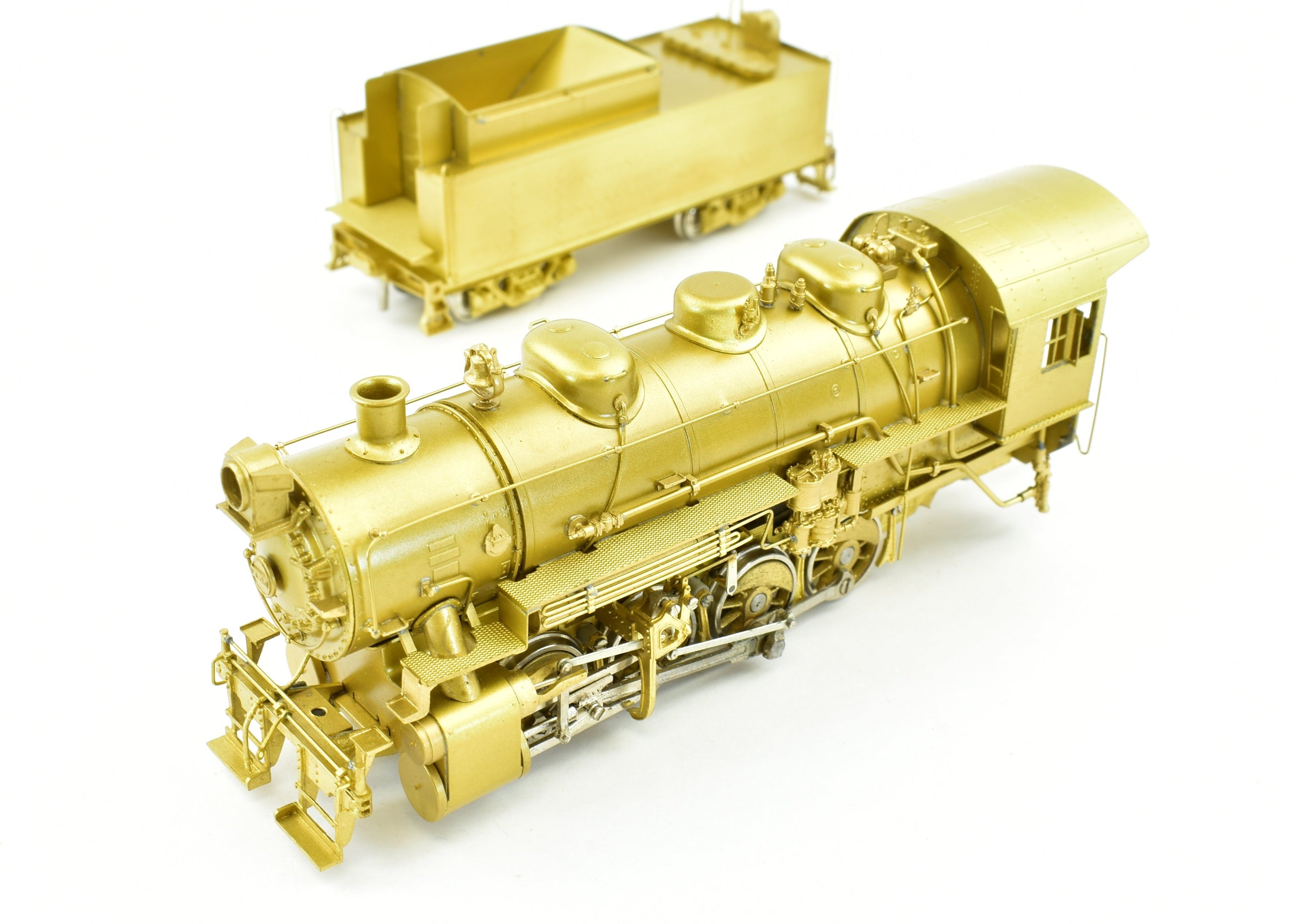 HO Scale Brass Oriental Limited Model of USRA - United States Railway Administration 0-8-0 Locomotive in Burlington Route (CB&Q) Version