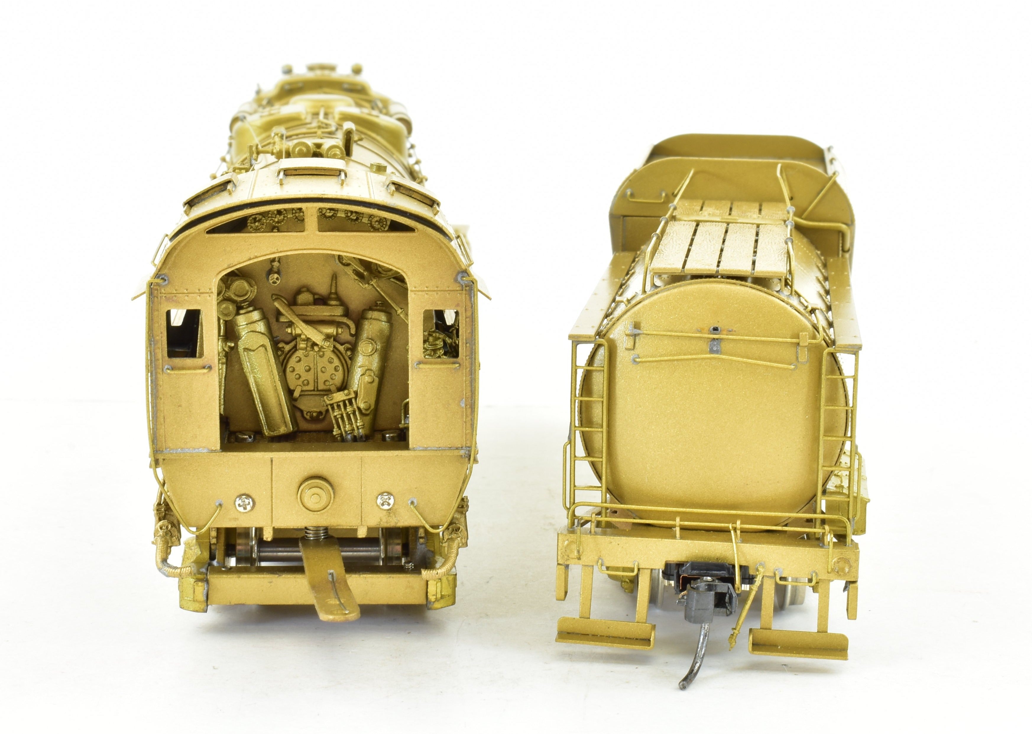 HO Scale Custom Brass Model Train - Richmond Fredericksburg & Potomac 2-8-8-2 Royale Series (Ex C&O H7) by NJ Custom Brass