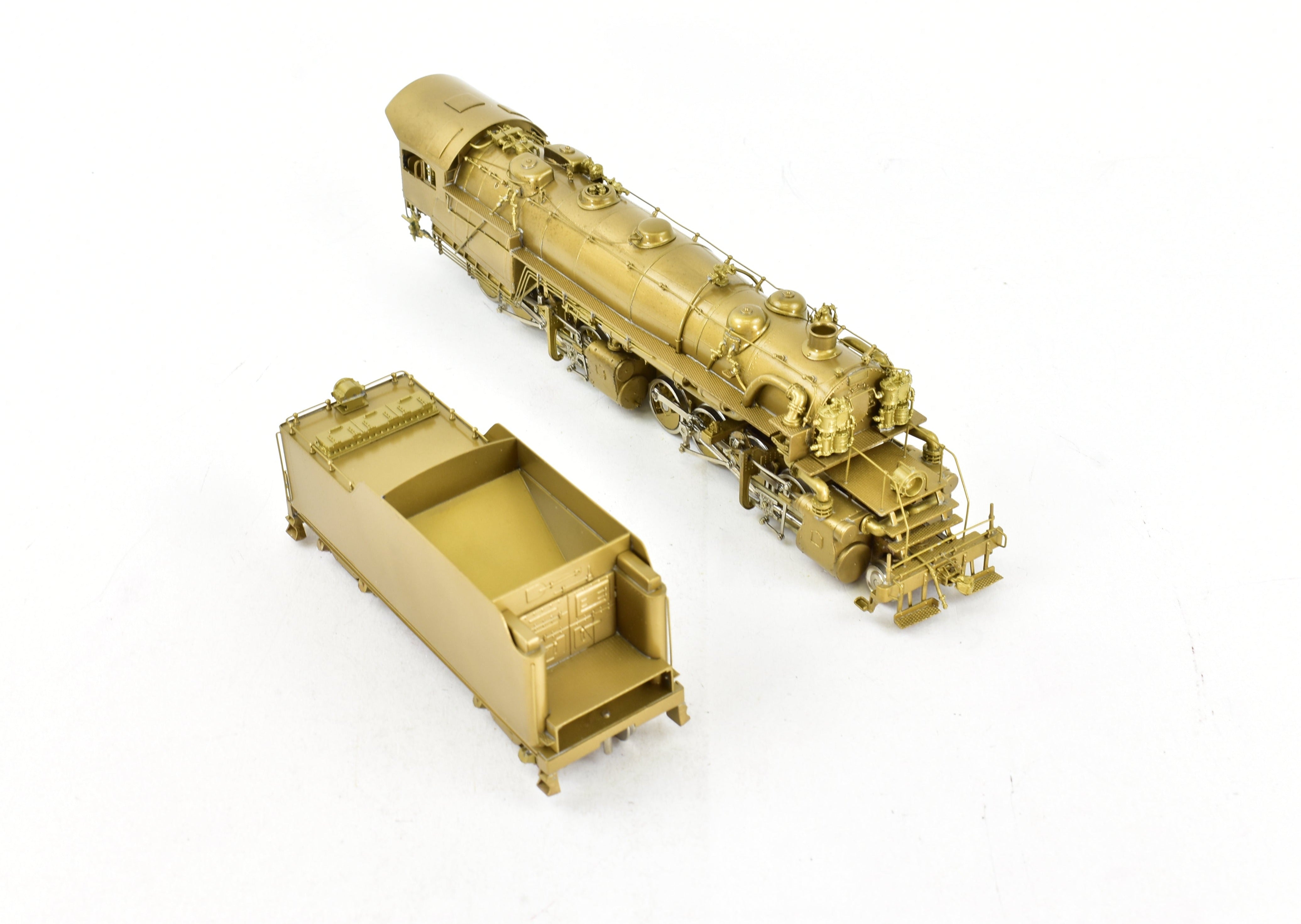 HO Scale Custom Brass Model Train - Reading Lines Class N-1 2-8-8-0 Mallet Rebuilt by NJ Custom Brass