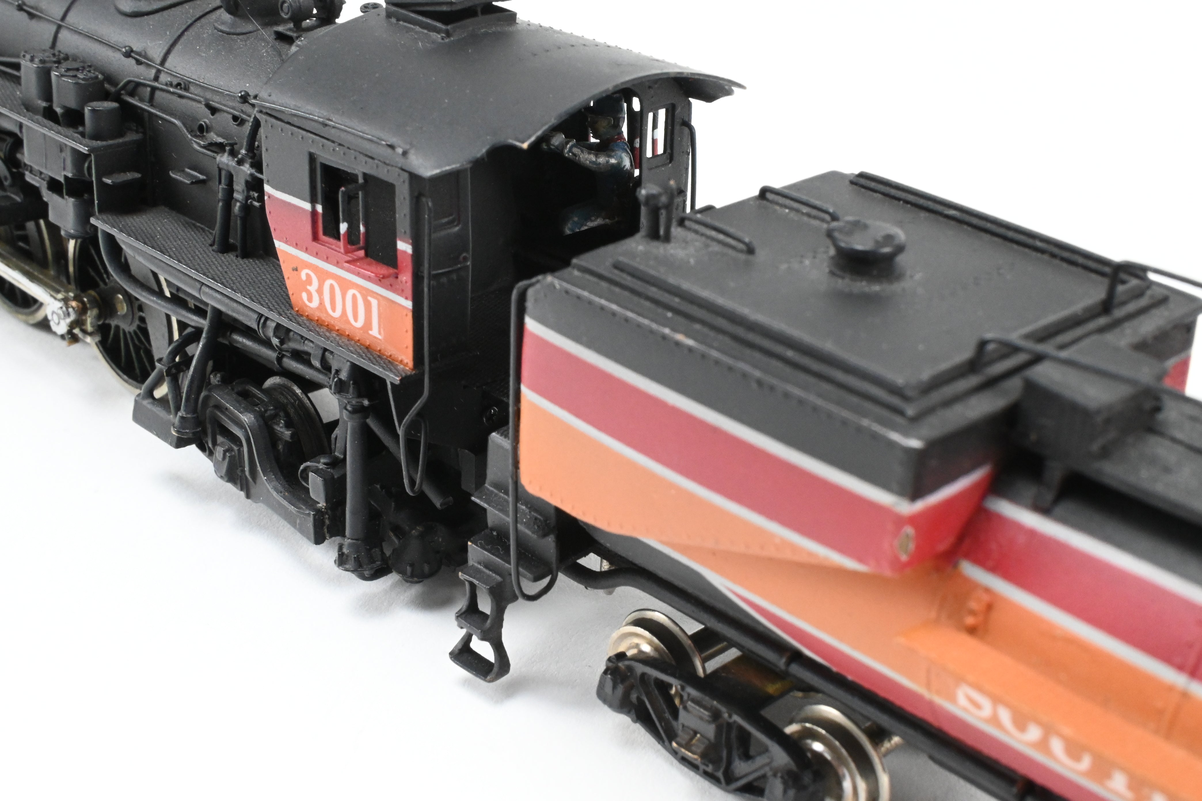 Custom-Built and Detailed HO Brass M.B. Austin SP A6 4-4-2 Atlantic No. 3001