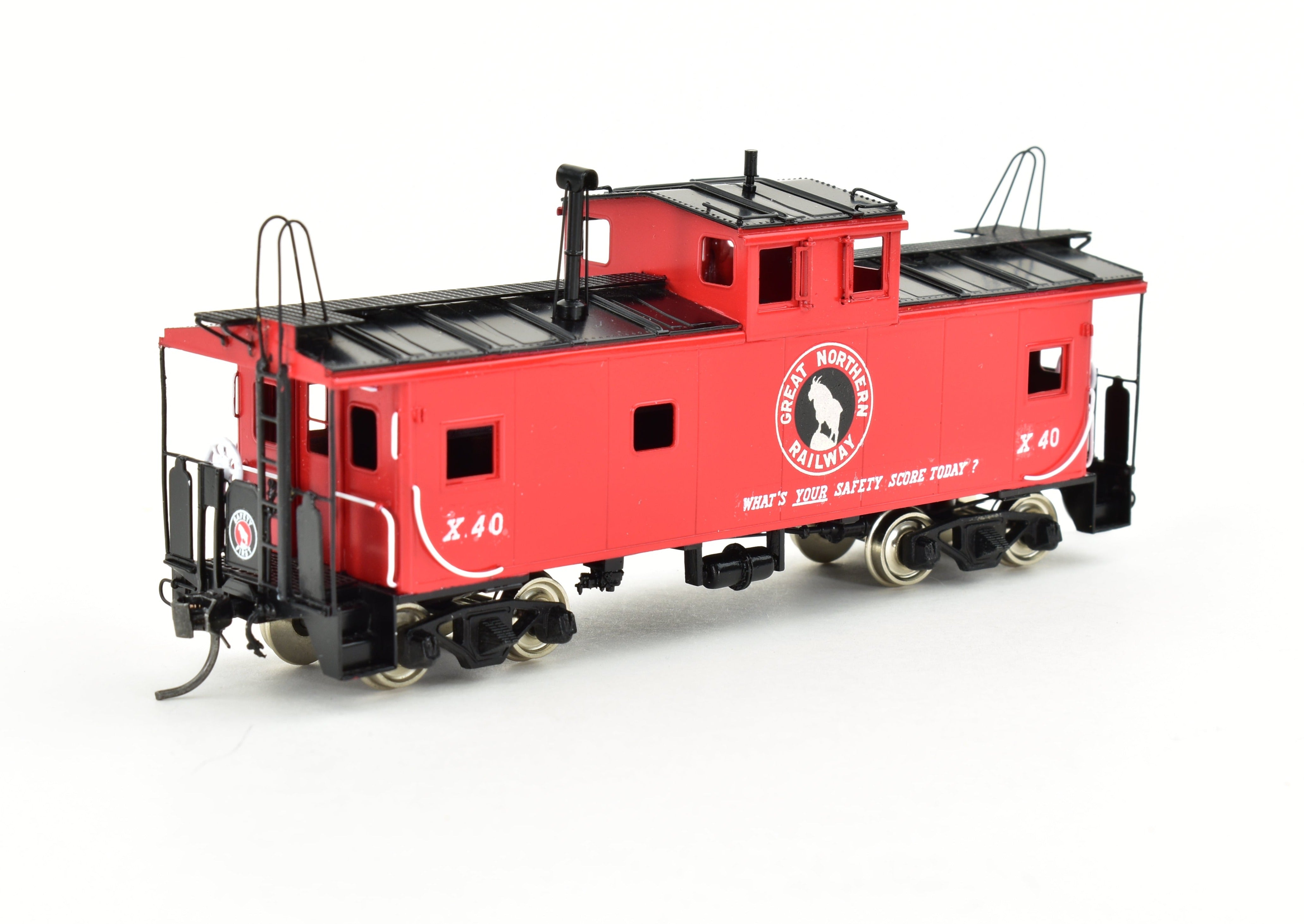 HO Brass Oriental Limited GN - Great Northern X31 - 40 Class FP No. X40 Caboose