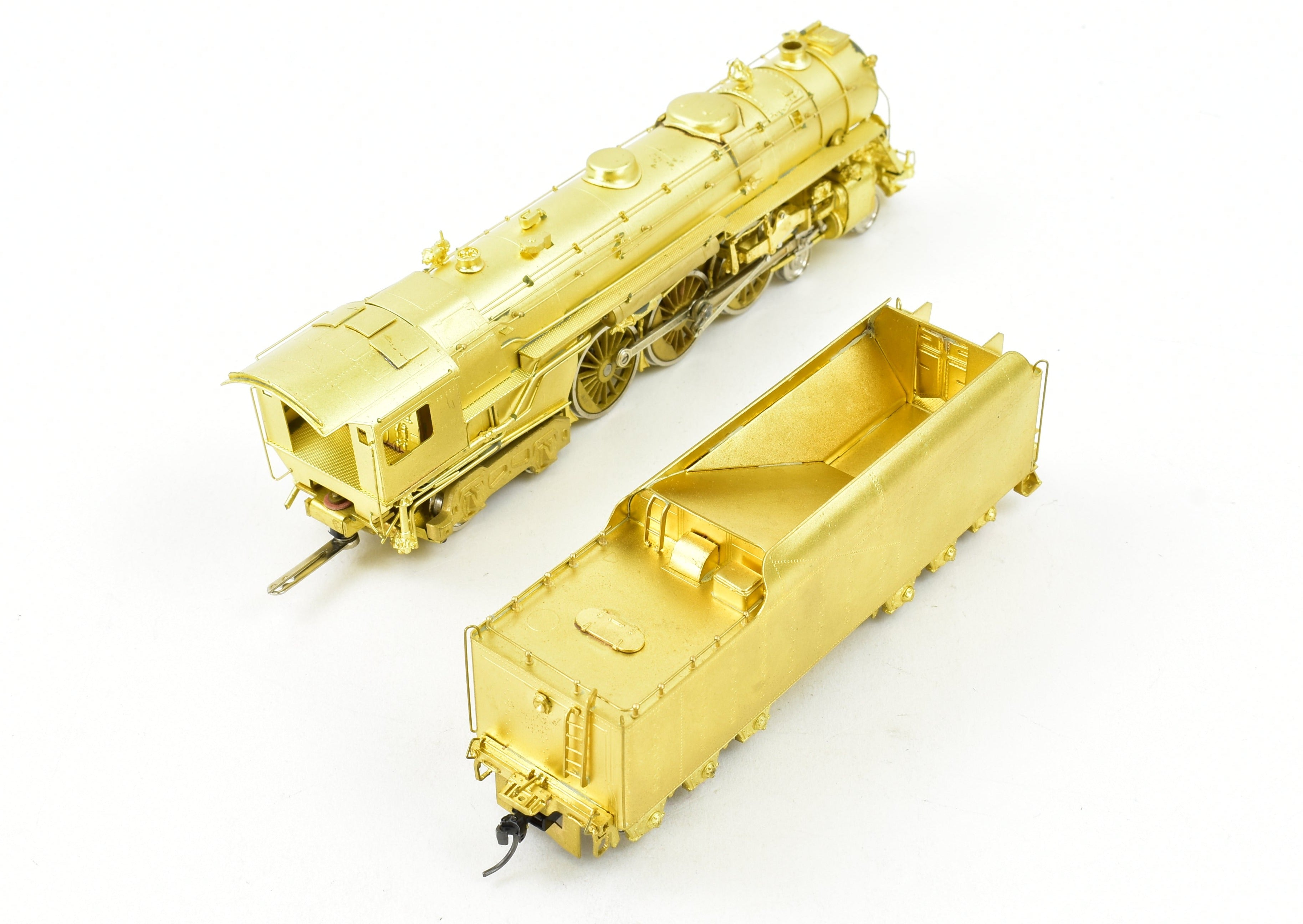 HO Scale Brass Model Train - Sunset Models NYC New York Central J - 1e 4 - 6 - 4 Hudson Steam Locomotive No. 5404