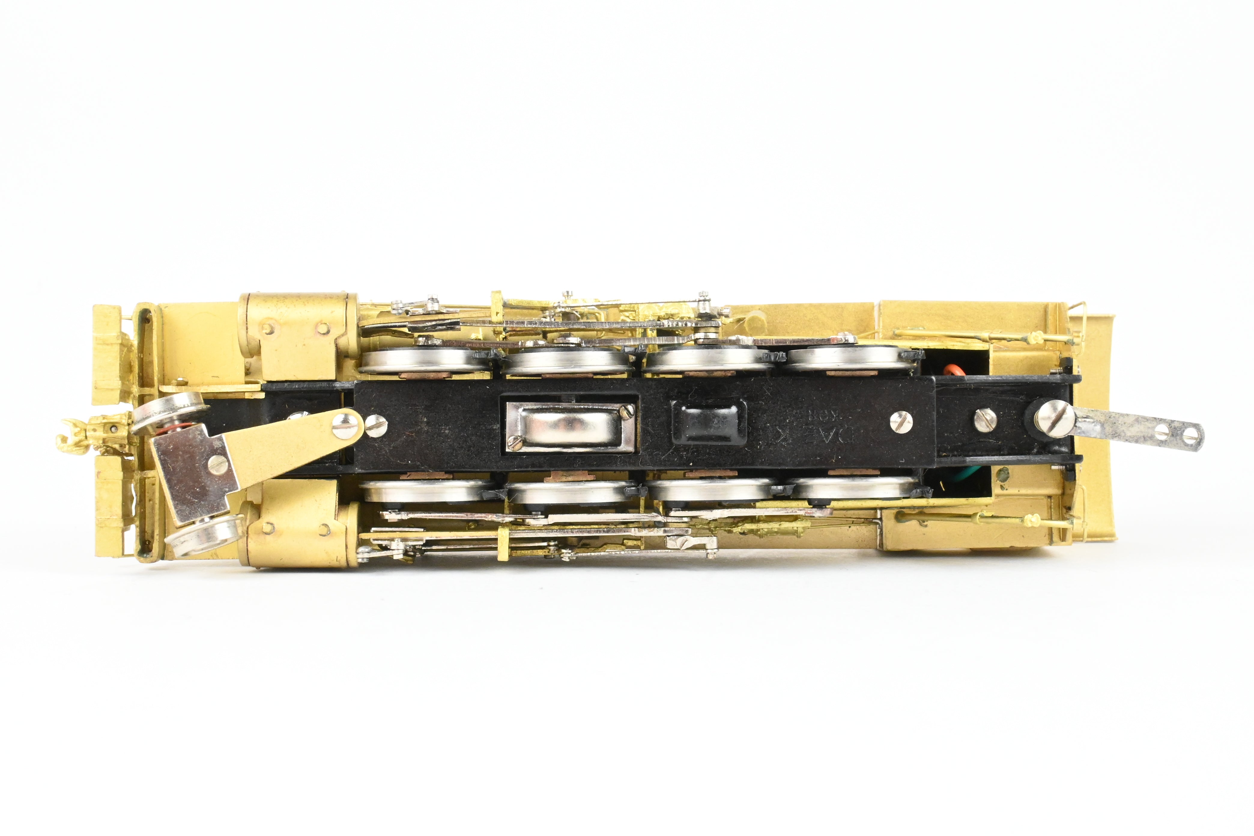 HO Brass NYO&W 2-8-0 Class W-1 Nickel Plated Locomotive with Side Air Pumps