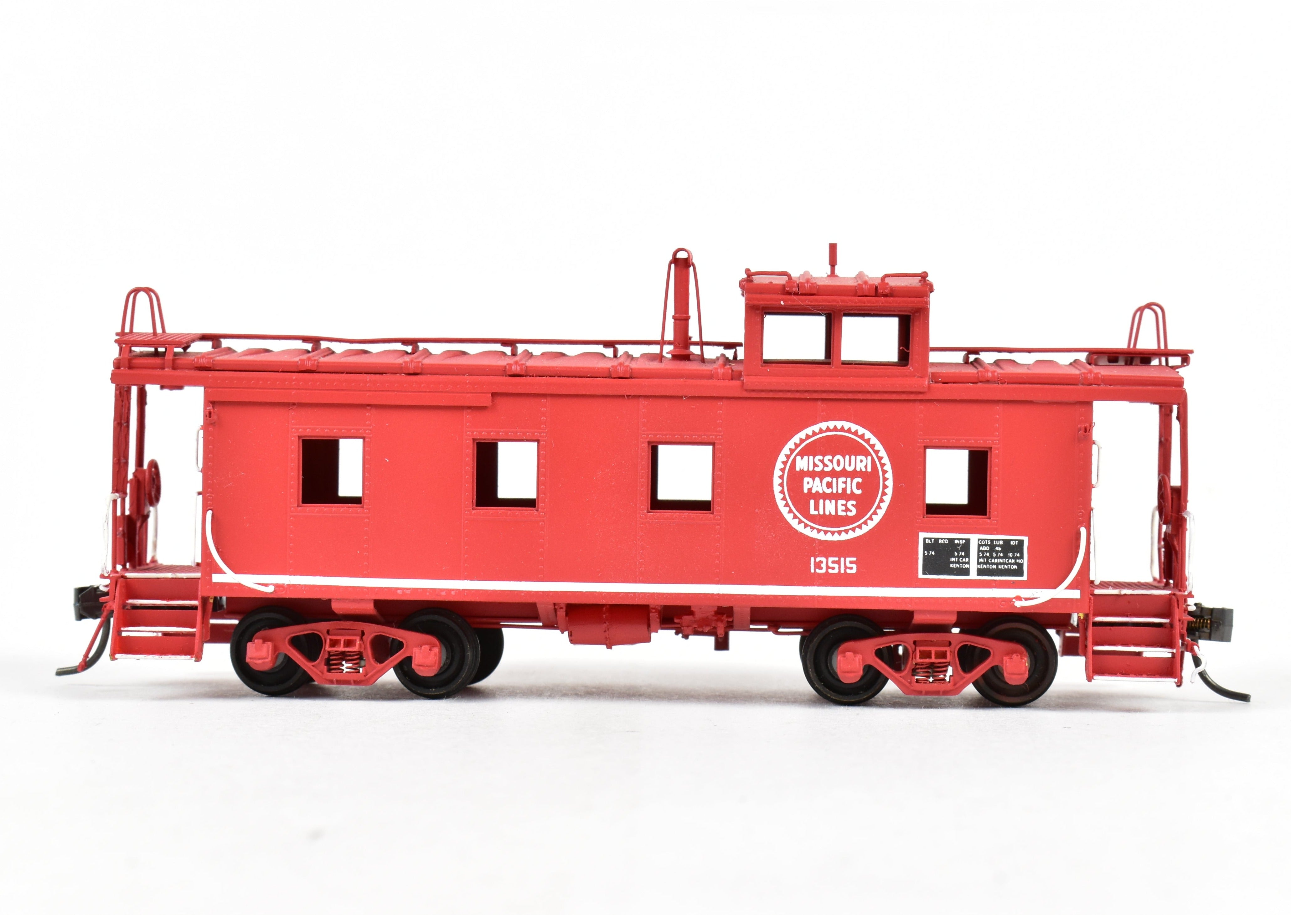 HO Scale Brass Missouri Pacific 13000 Series Caboose by Pecos River
