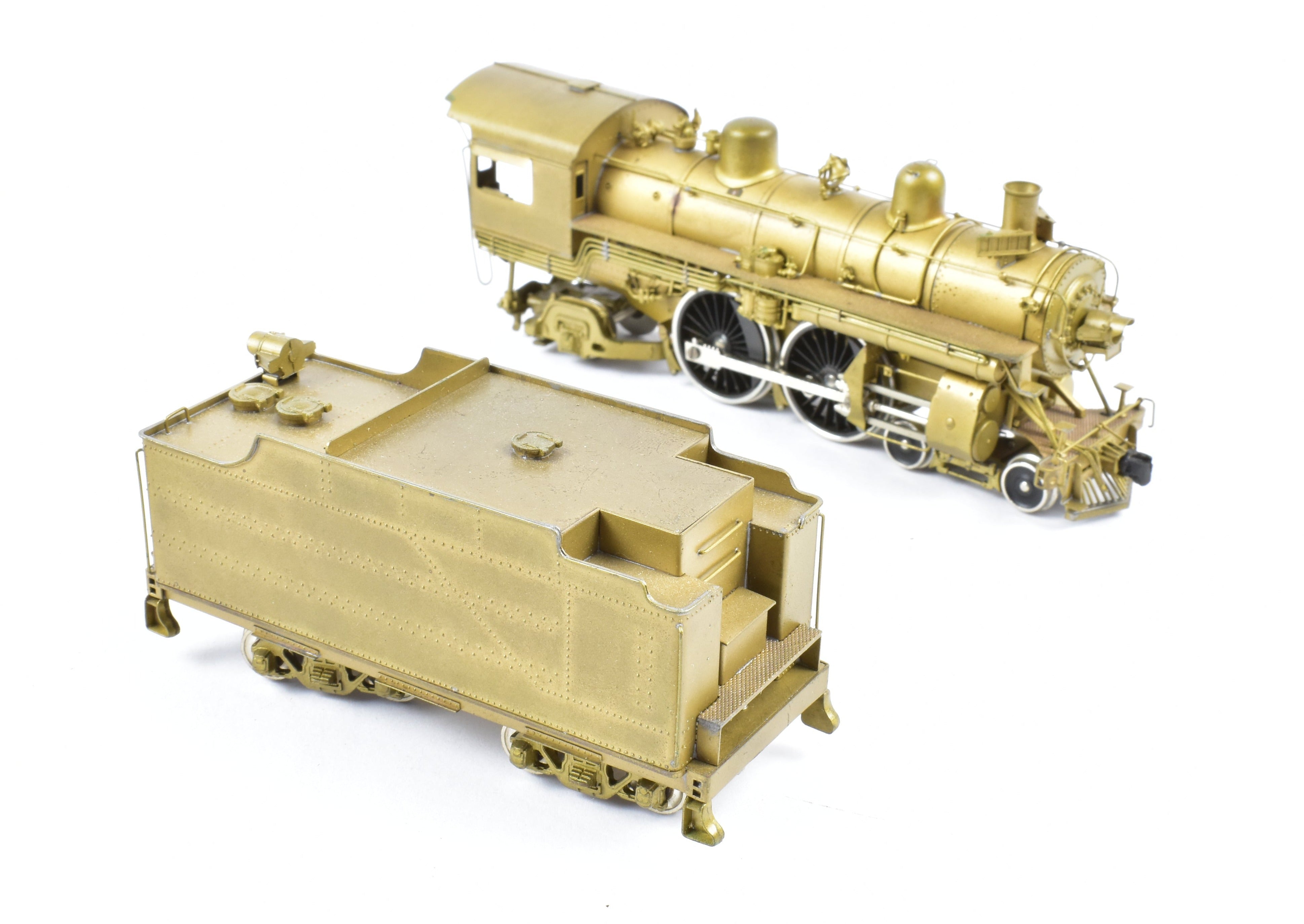HO Scale Brass Pacific Fast Mail (PFM) Model Train - G. O. Model Works Southern Pacific A-3 4-4-2 Locomotive Replica
