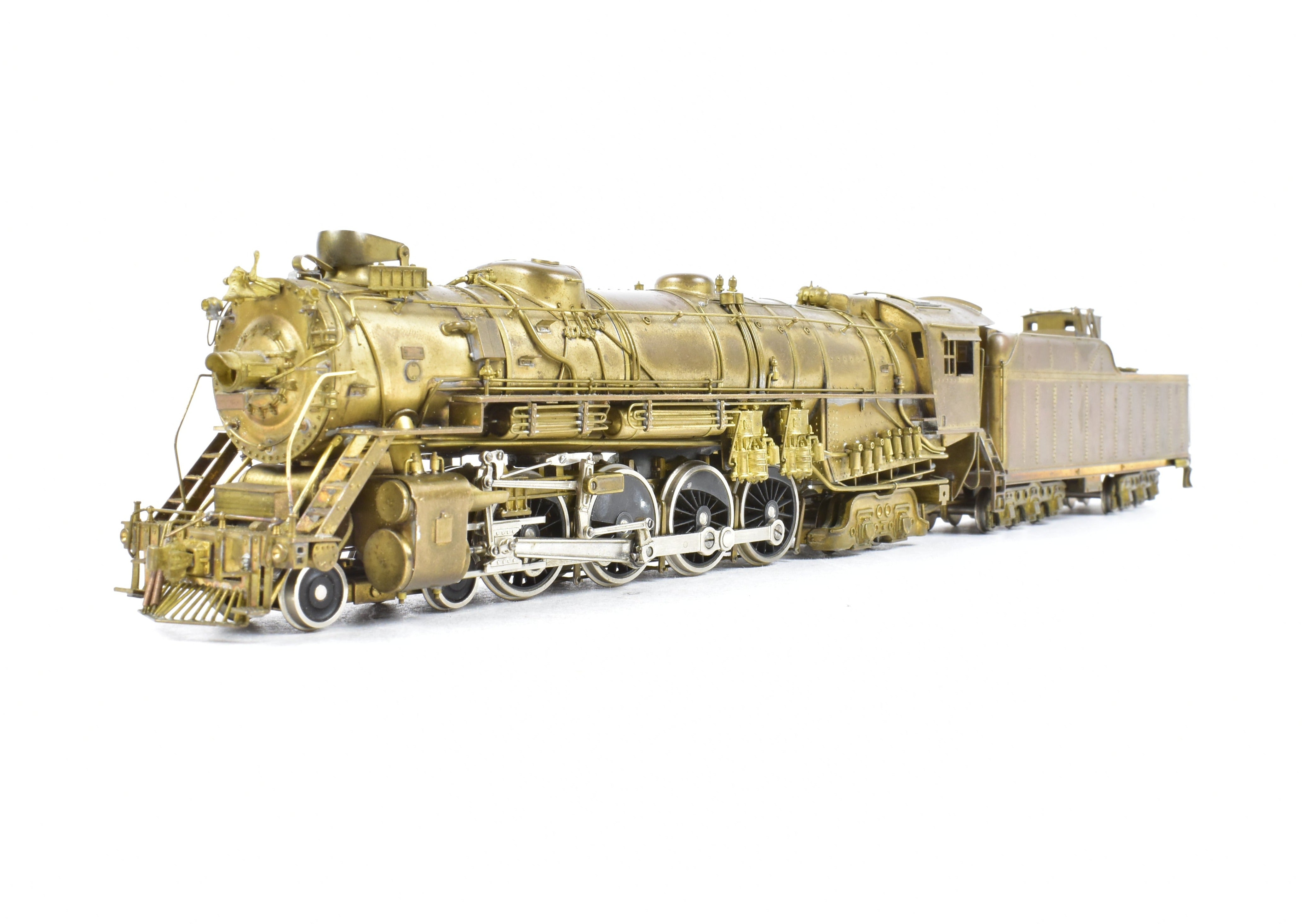 HO Scale Brass Pacific Fast Mail Model Train - Toby's Denver & Rio Grande Western 4-8-4 Class M-64 Crown Model REBOXX from 1962