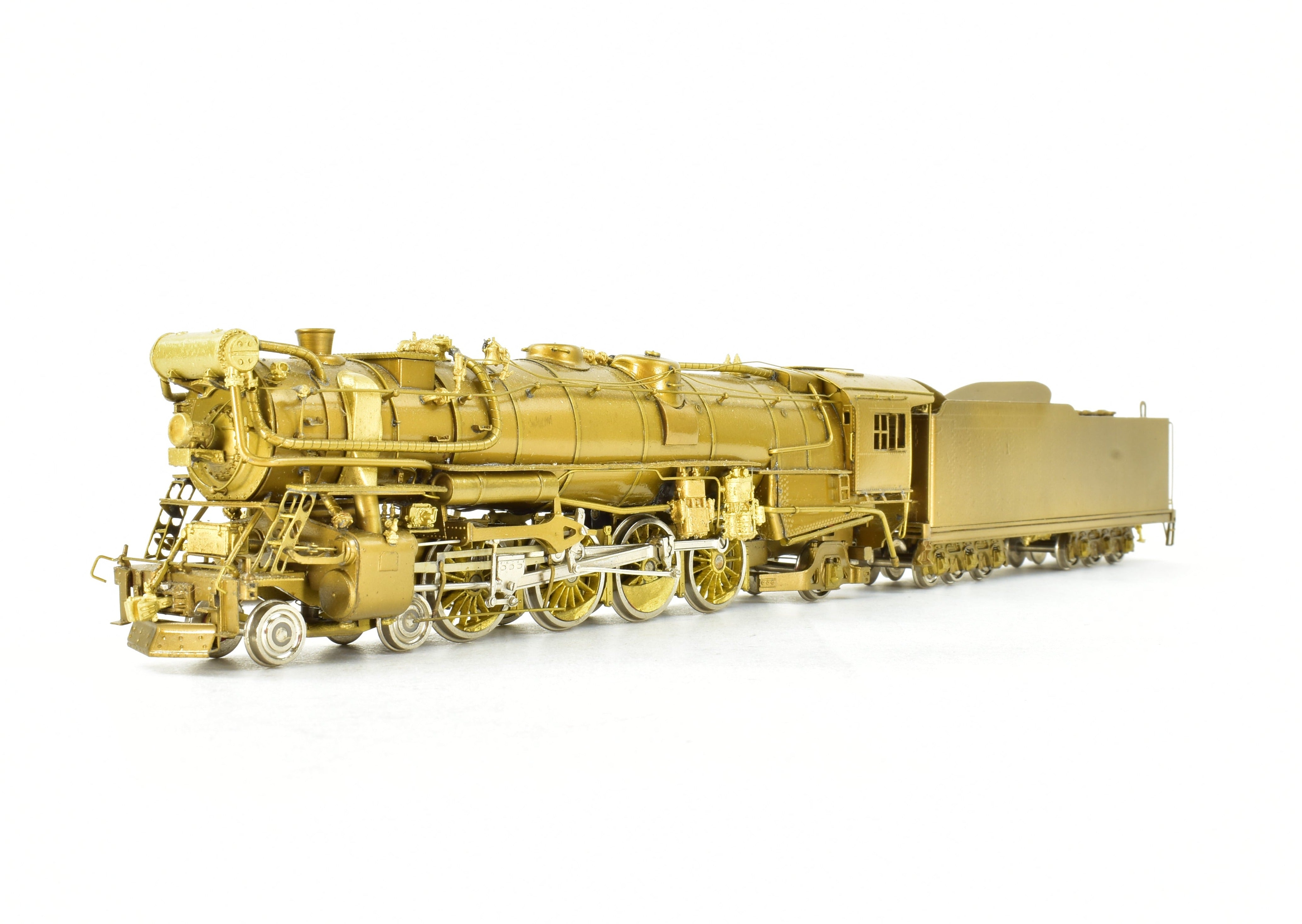 HO Scale Brass New Jersey Custom Brass New Haven Class R - 3a 4 - 8 - 2 Mountain Steam Locomotive Model