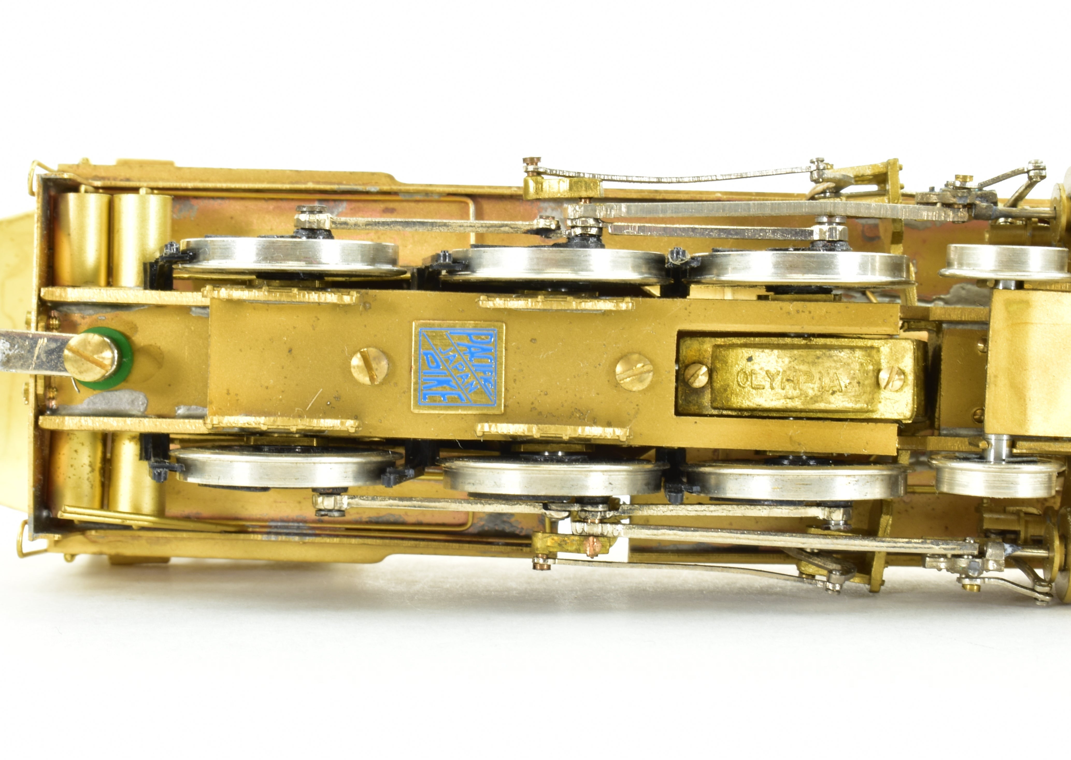 HO Scale Brass Model Train - Canadian Pacific Railway D4G 4-6-0 Pacific Pike CPR Replica