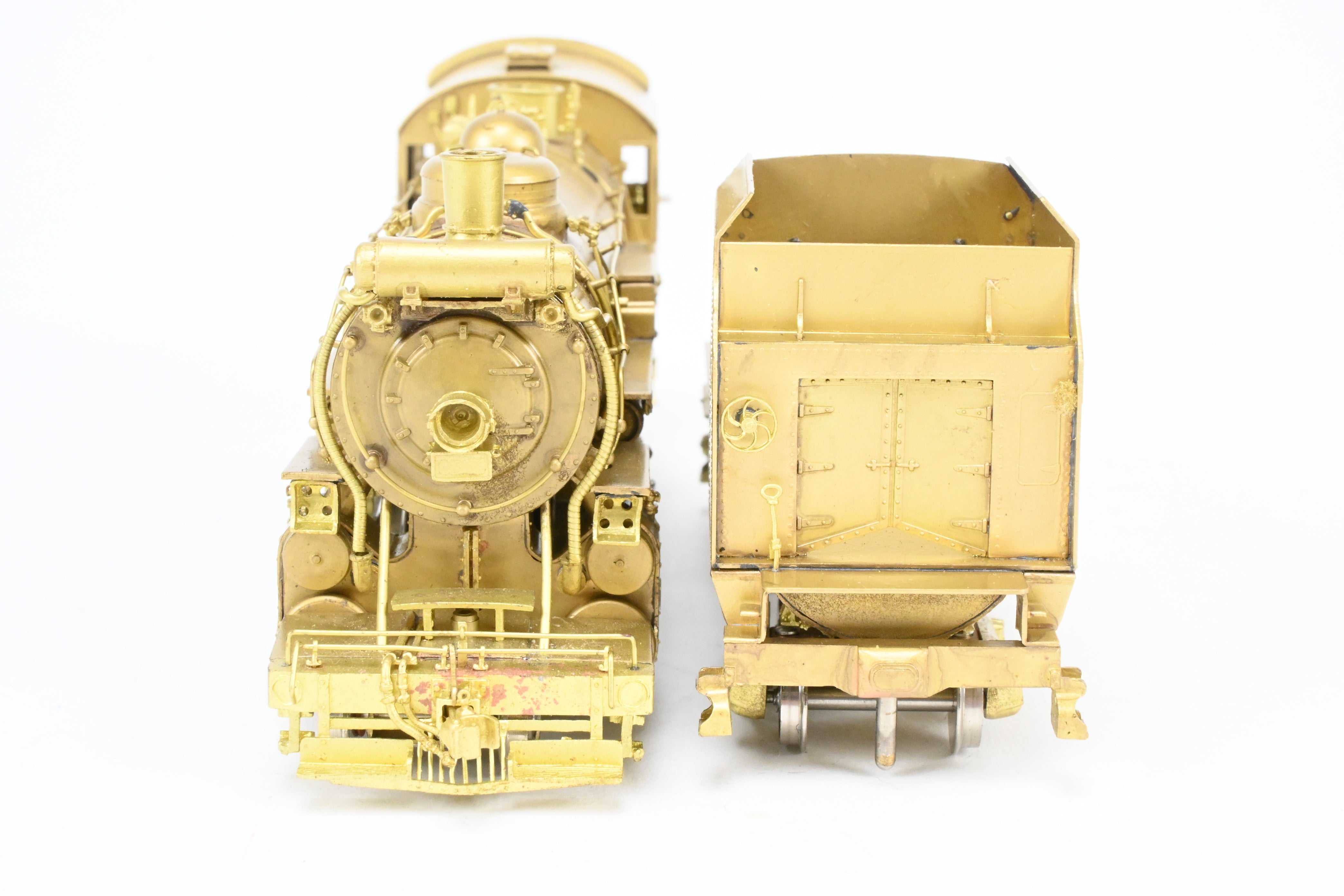 HO Scale Brass Nickel Plate Products (NPP) Erie Railroad N-1 Class 2-8-2 Mikado Steam Locomotive Model - Version 2