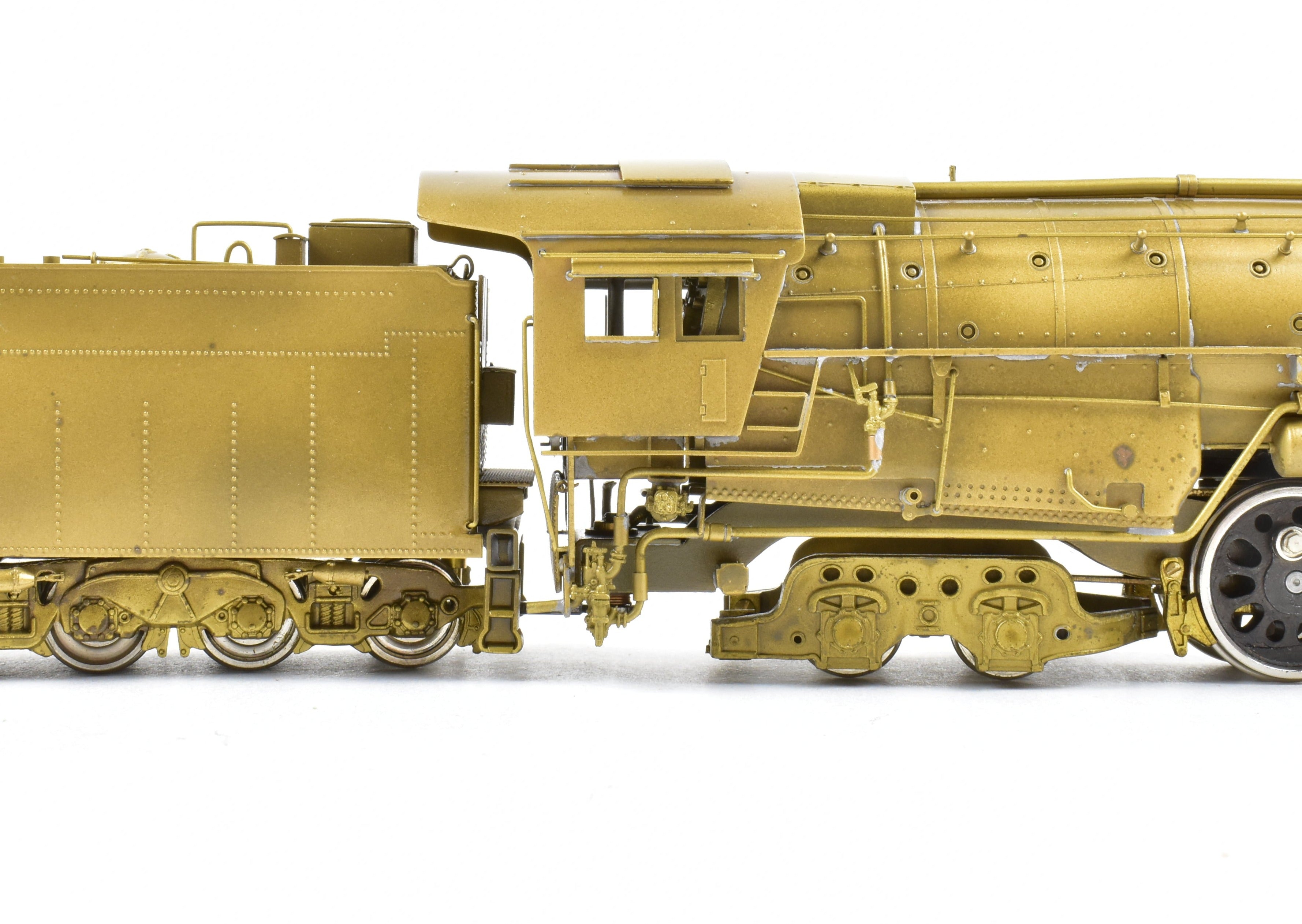 1982 HO Brass PFM - United ATSF Santa Fe 2-10-4 Late Version #5020 in ReBoxx