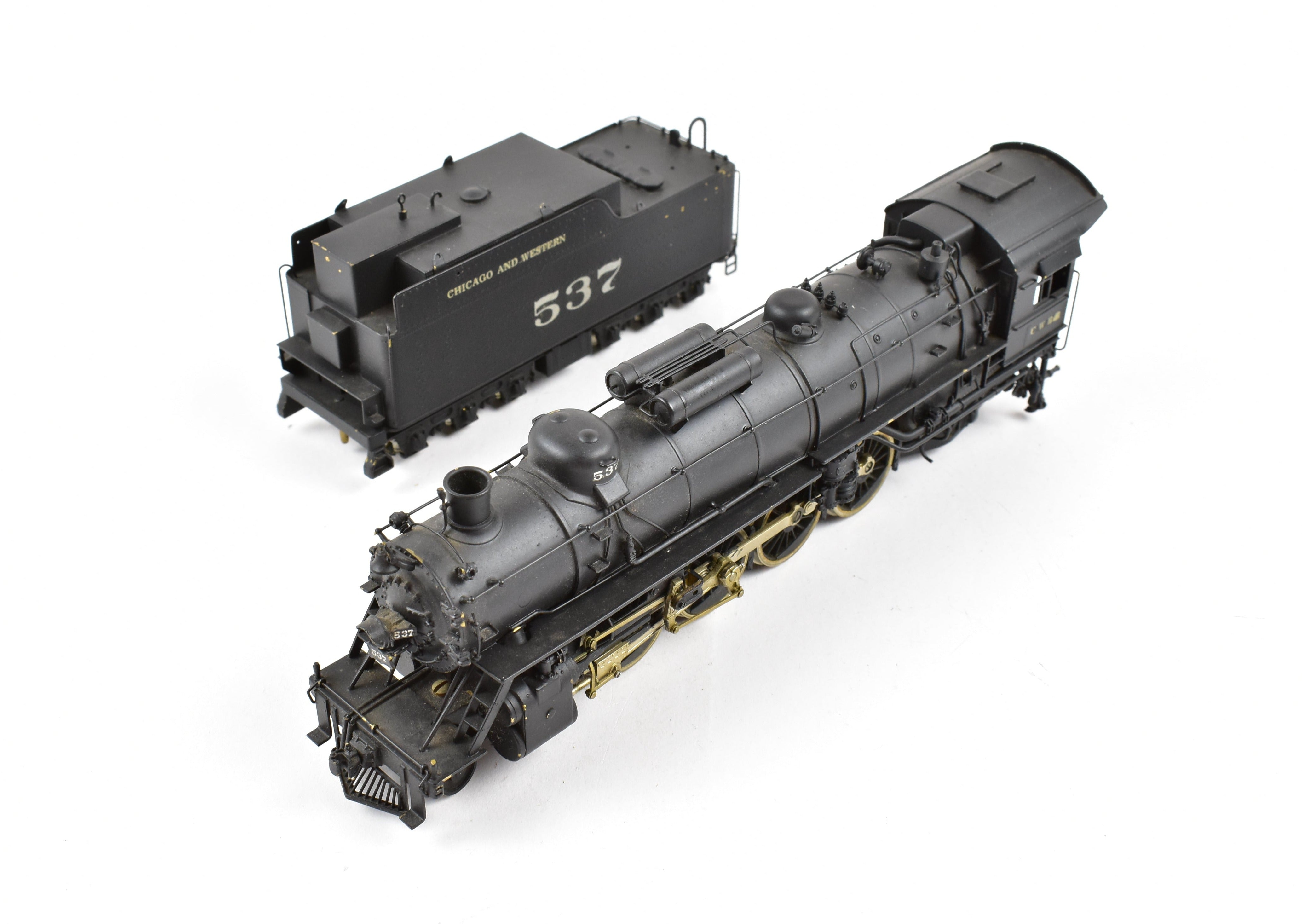 HO Scale Brass Toby PFM Frisco 4-8-2 Mountain 1500 Series Private Road Model