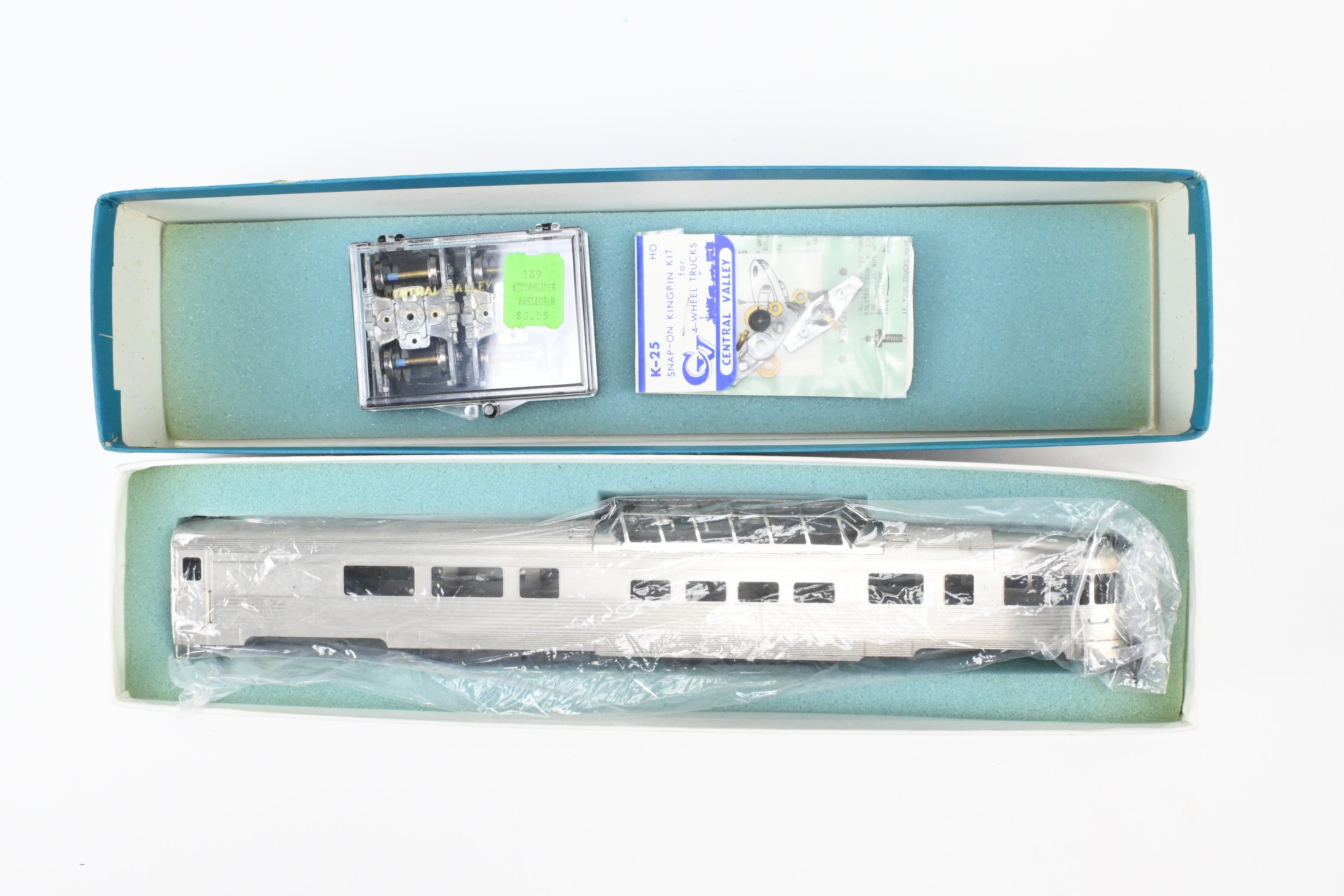 HO Scale Brass Lambert Chesapeake and Ohio Budd Dome Observation Car