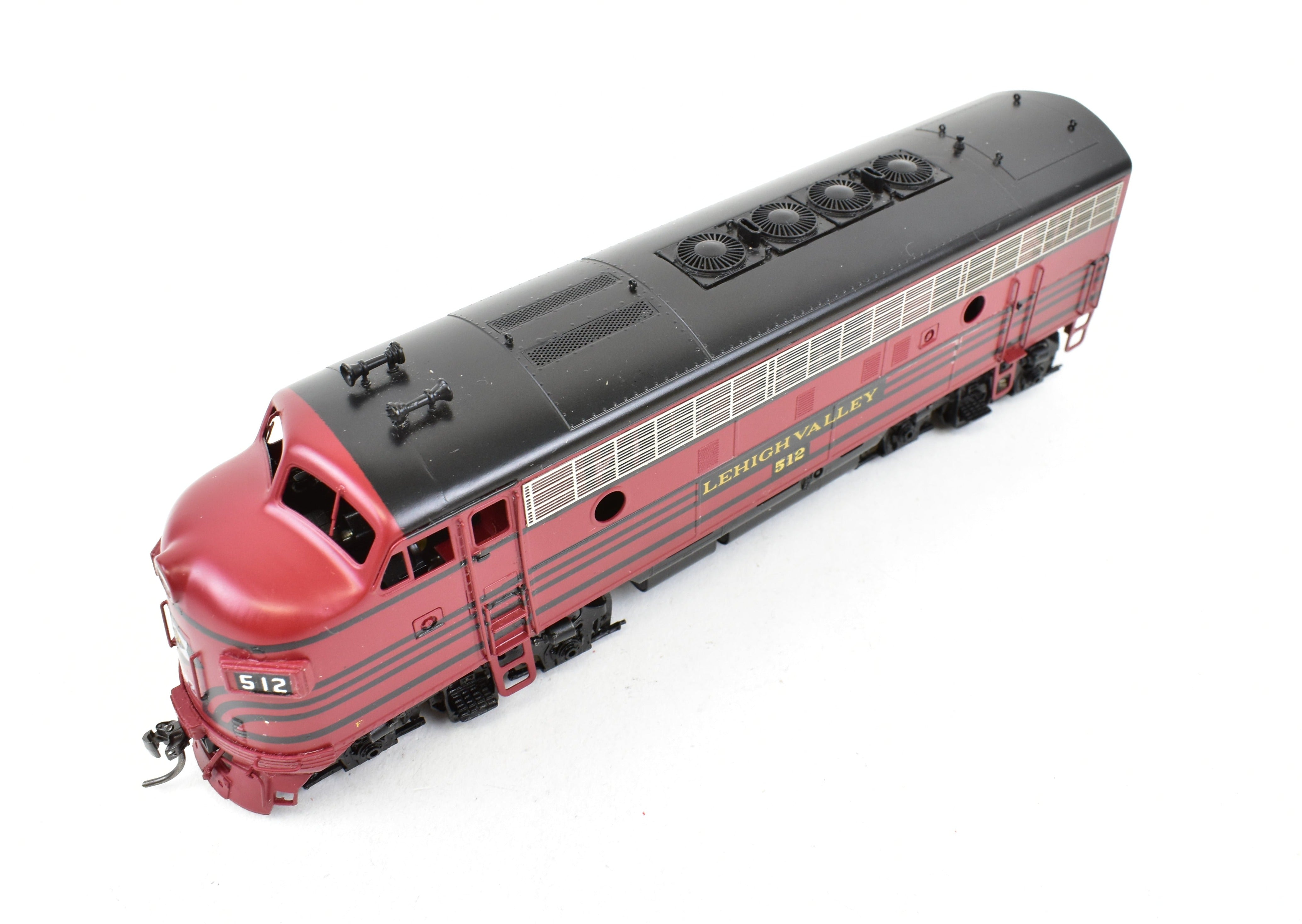 HO Scale Brass Oriental Limited Lehigh Valley EMD F3A Phase IV Factory-Painted Locomotive #512