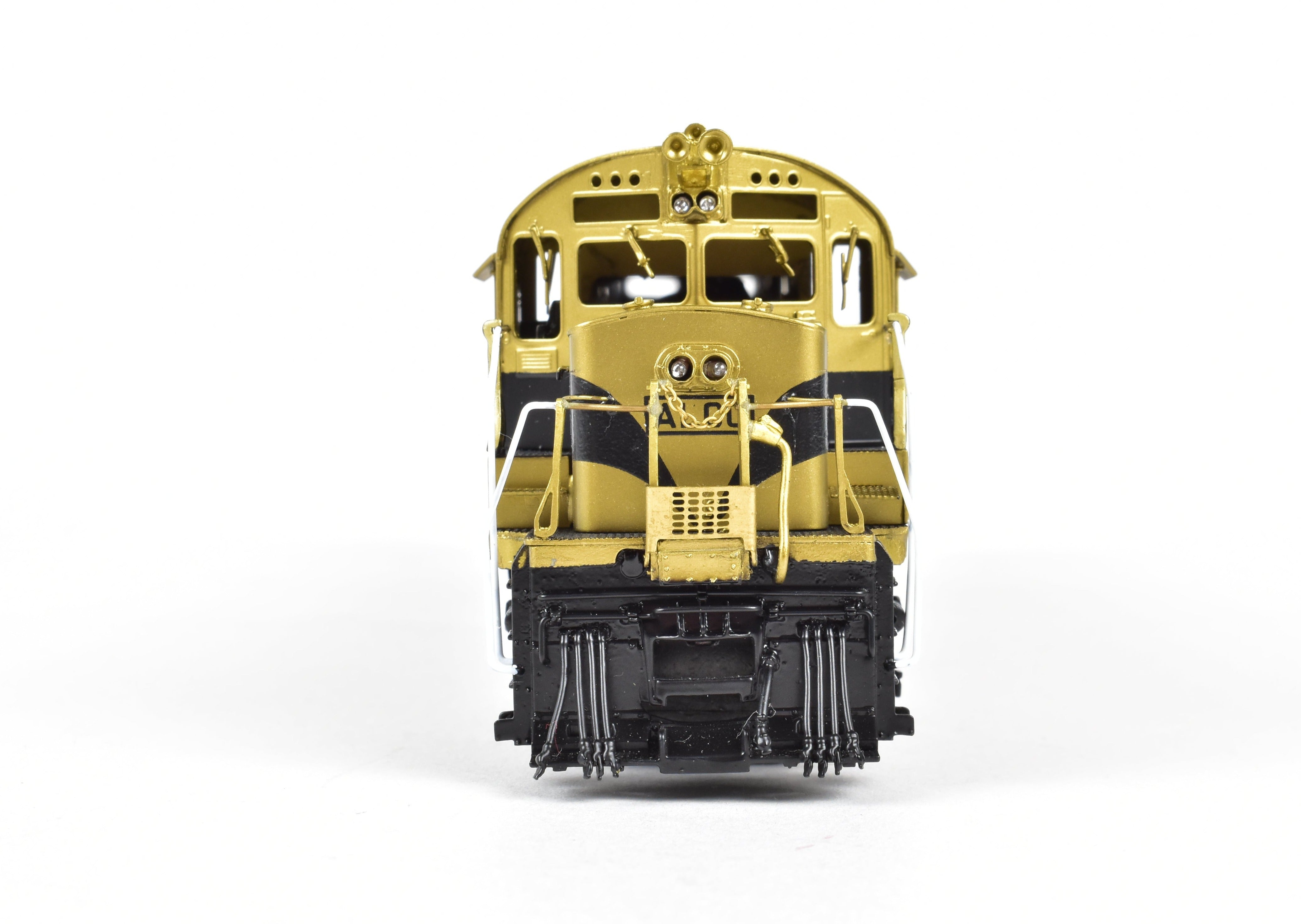 Brass HO-scale Southern Pacific Alco C-628 FP in Alco Demo Colors