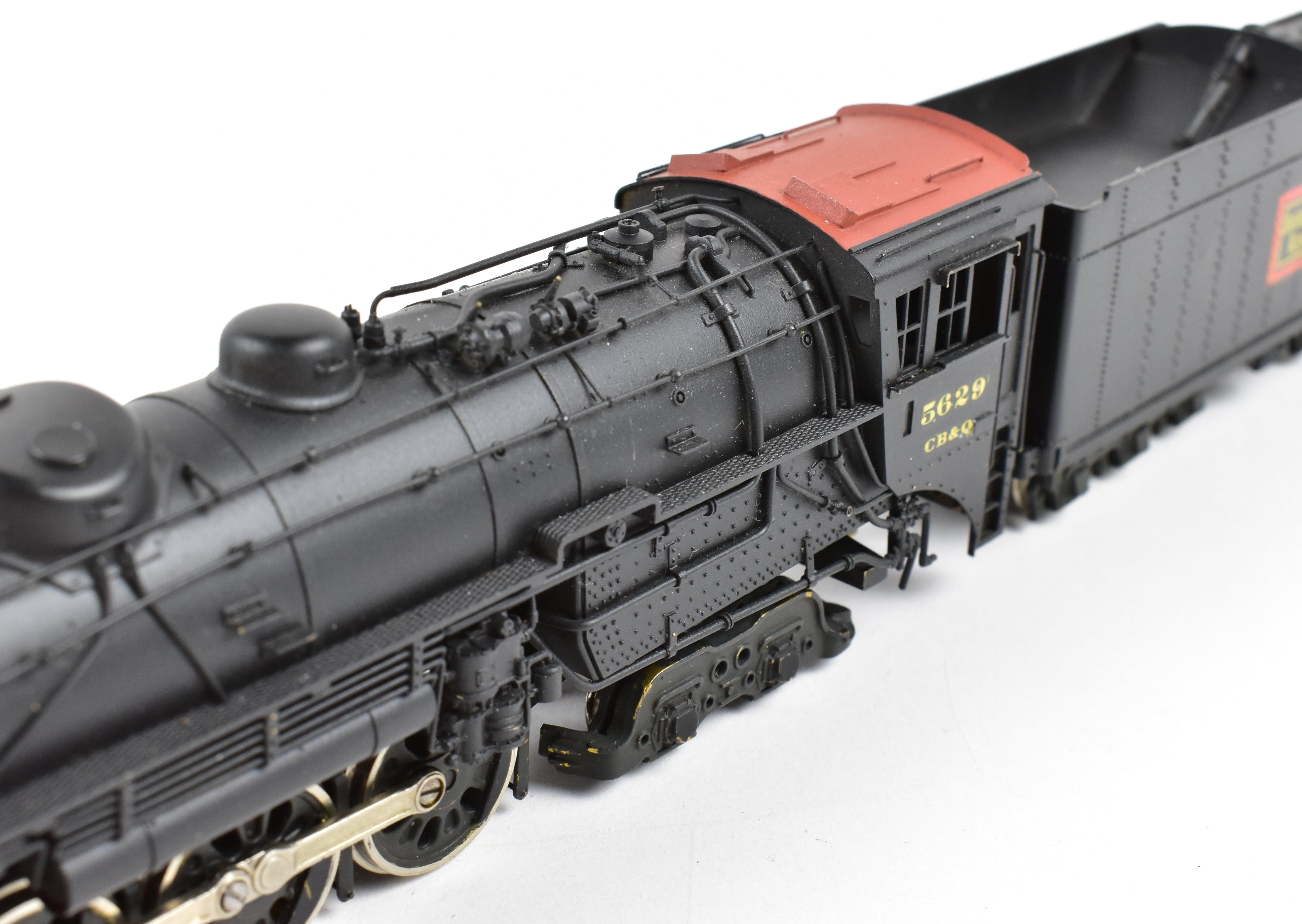 1969 HO Brass PFM Toby Crown Model CP No. 5629 Burlington Route 4-8-4 O-5