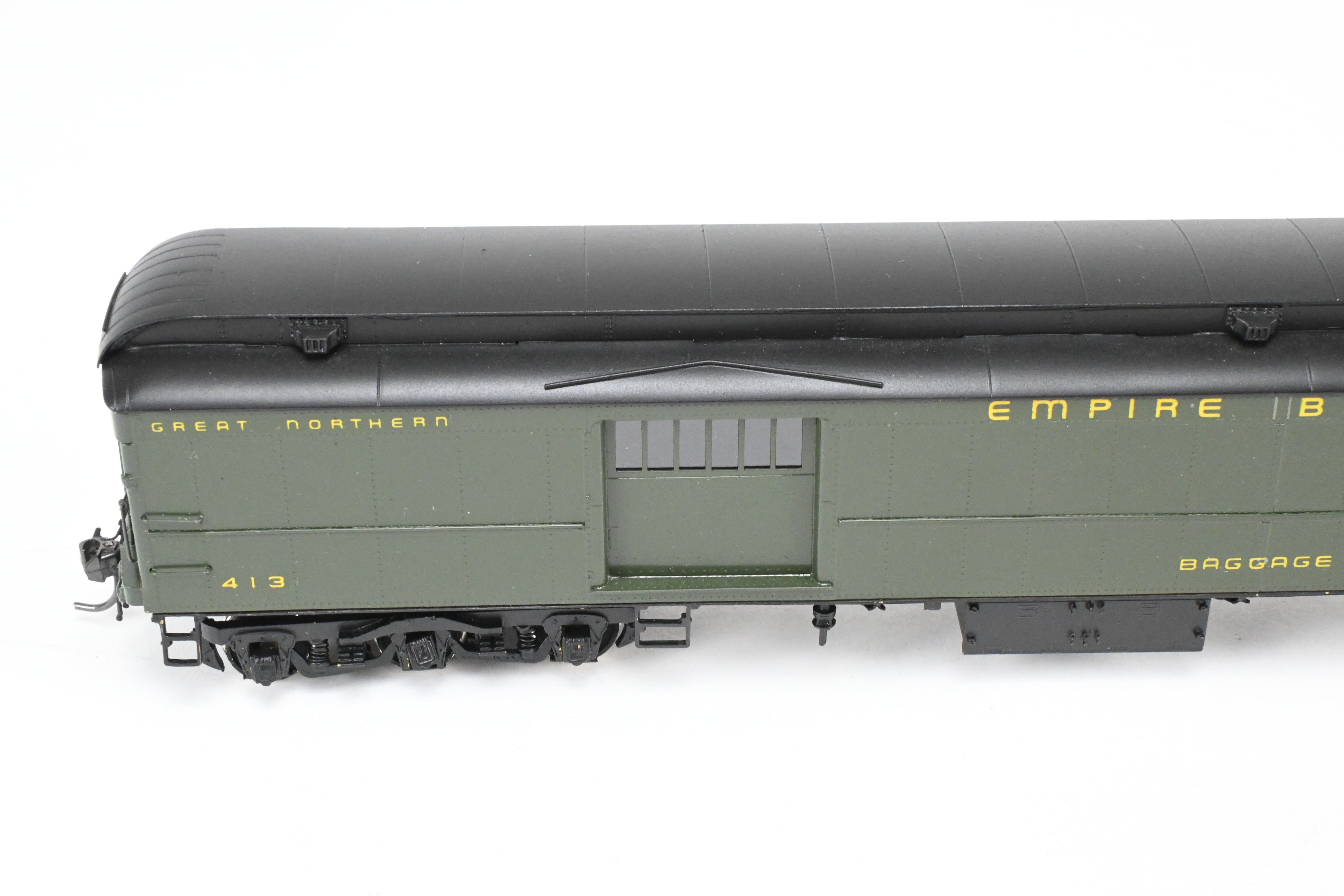 HO Brass Oriental Limited GN - Custom Painted Great Northern HW Baggage Car #413