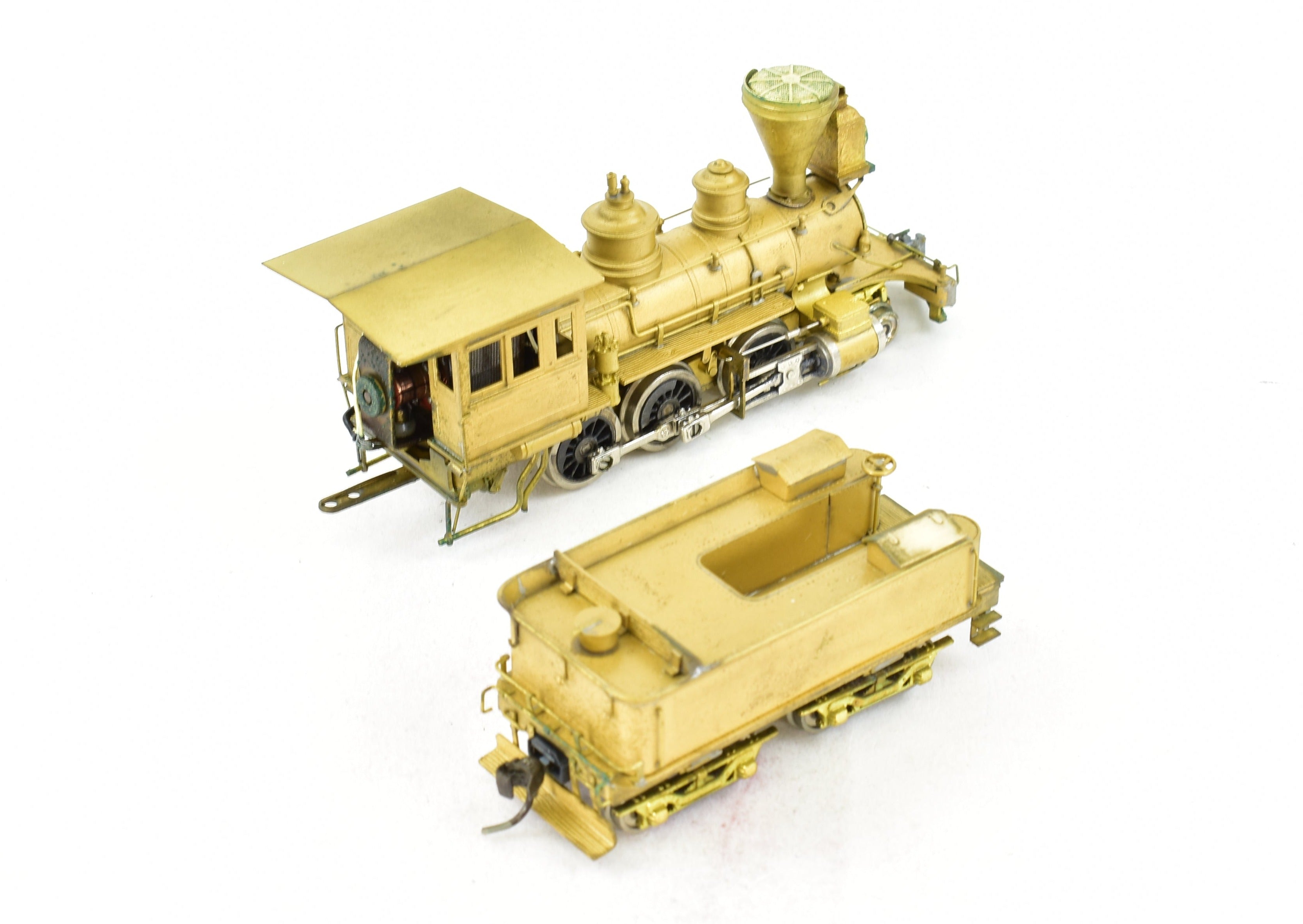 HO Brass Model Engineering Works Virginia & Truckee #20 2-6-0 with Foam Damage
