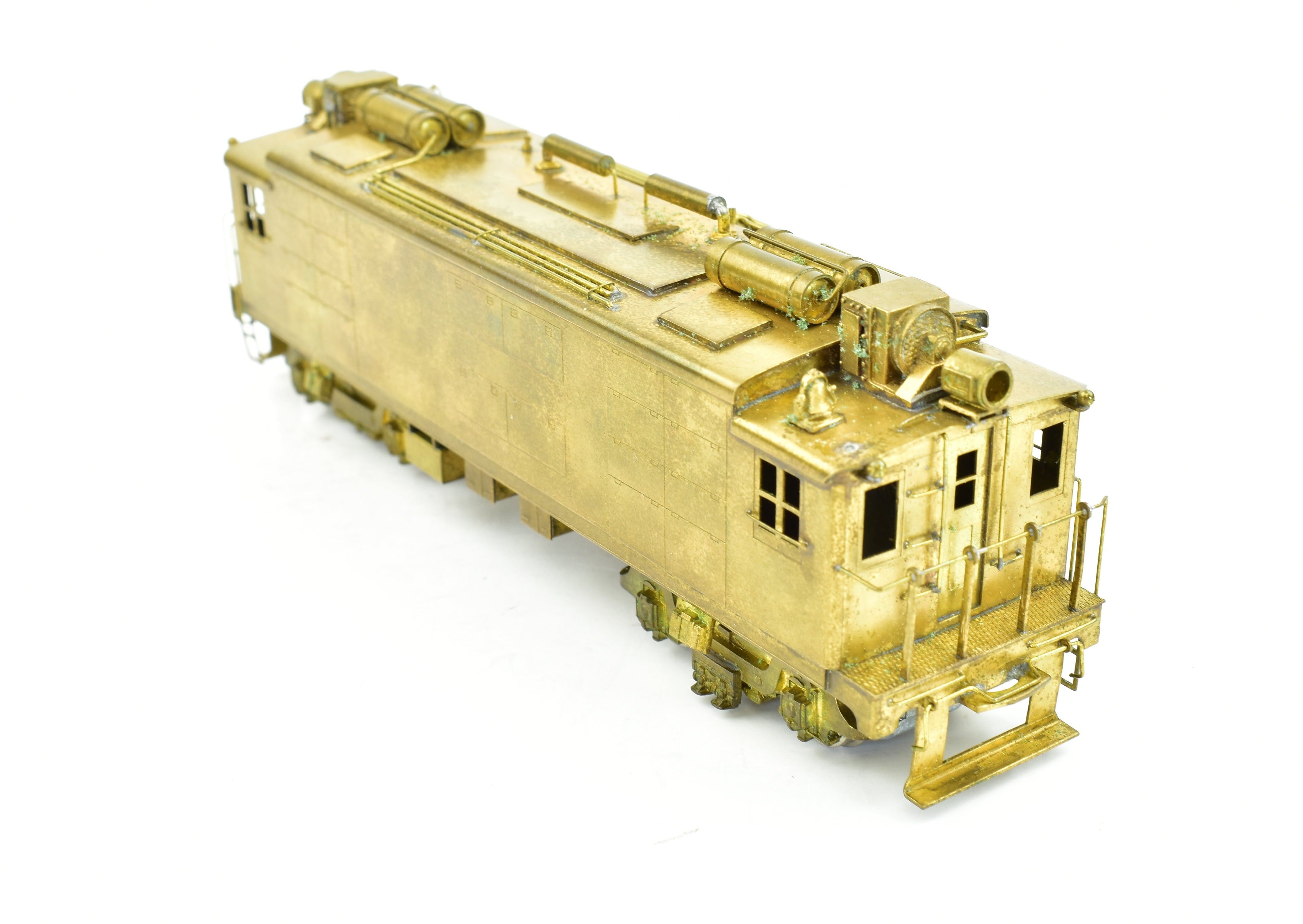 HO Scale Brass Model of New York Central Class DES - 3 Oil Electric Box Cab Locomotive, Custom - Made for NJ and NYC
