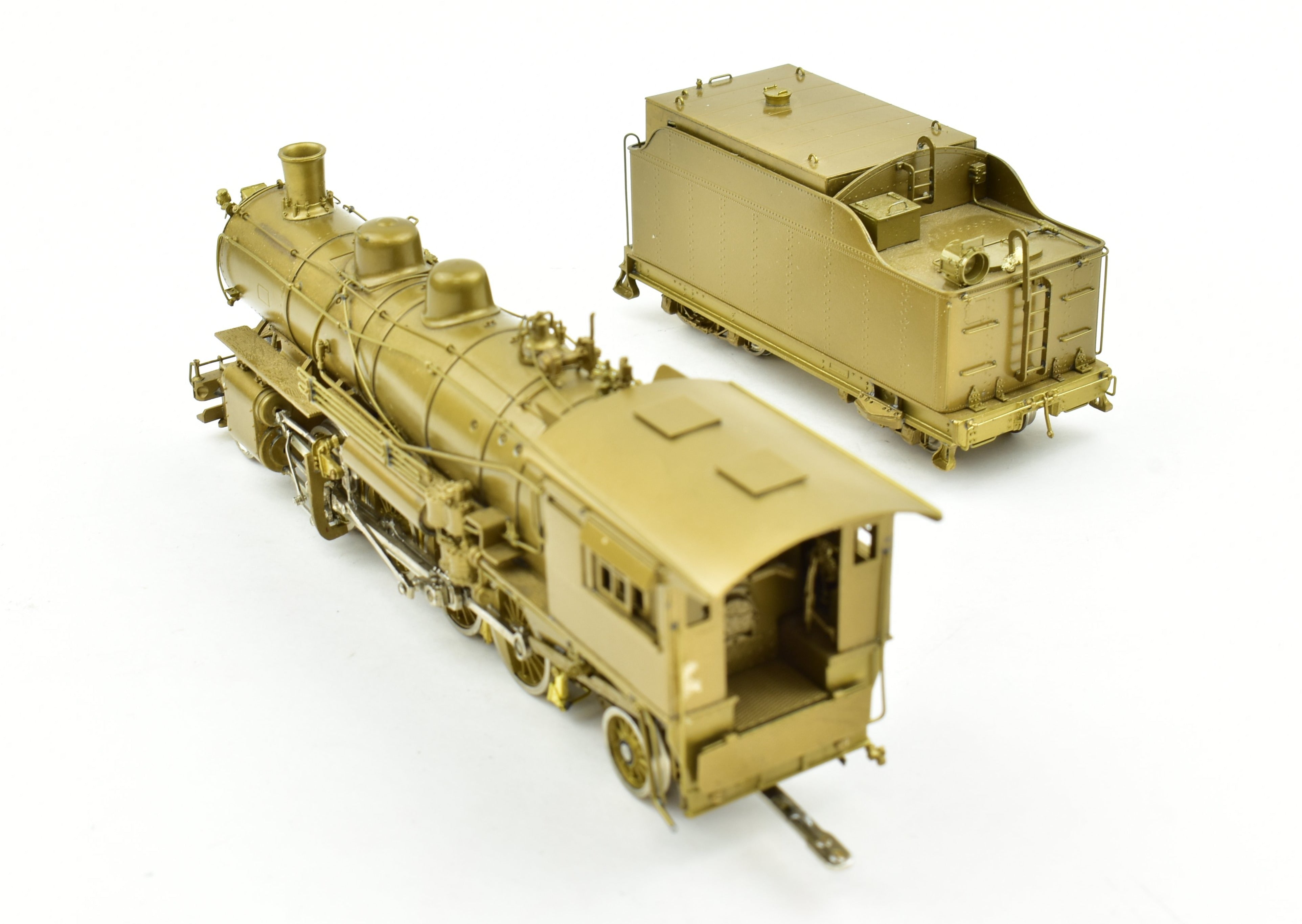 High - Quality HO Scale Brass PFM - SKI Model Train: Northern Pacific Class W - 1 2 - 8 - 2 from 1982 Production Run