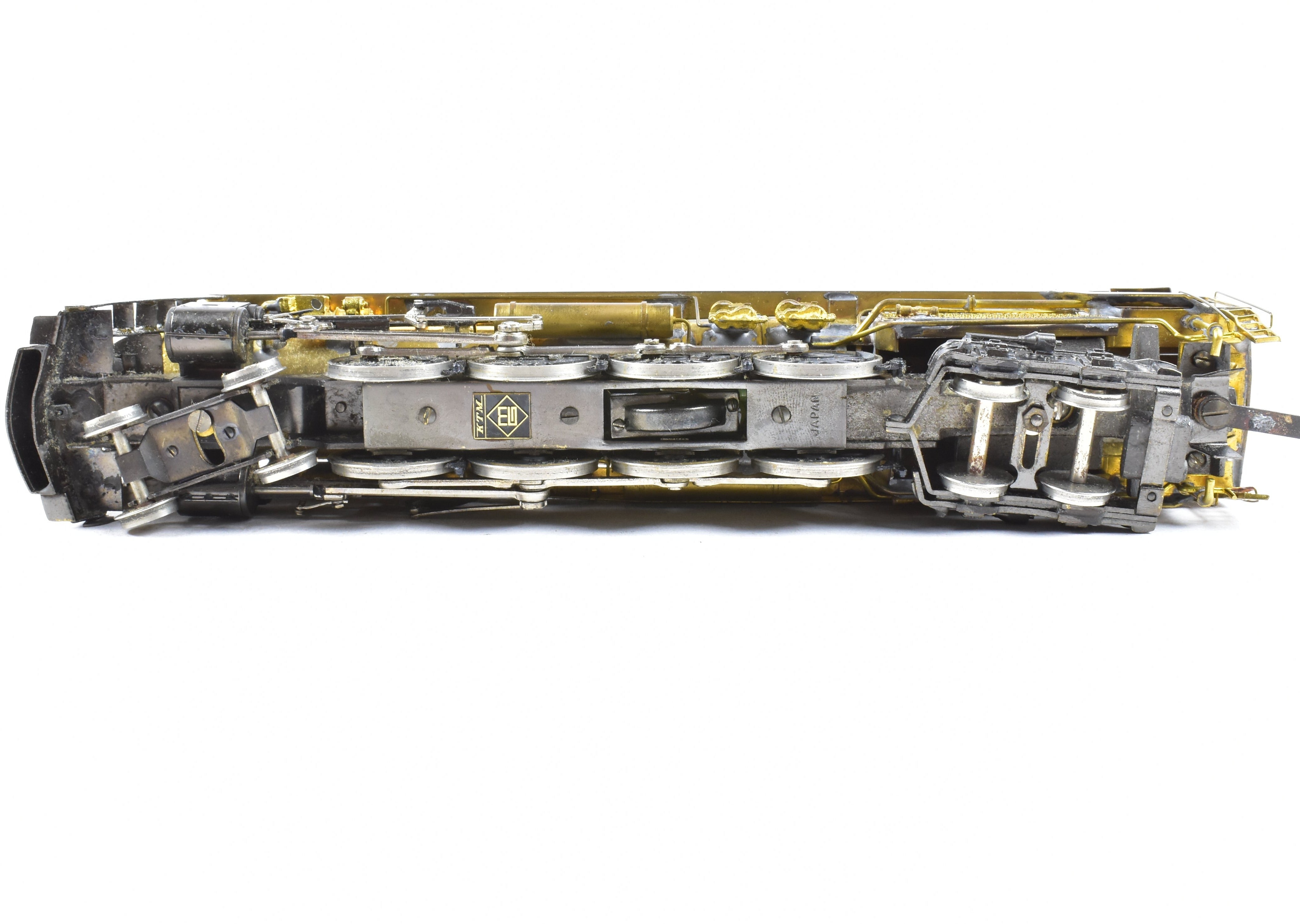 HO Scale Brass Max Gray Model Train - Southern Pacific Class GS - 4 4 - 8 - 4 De - Skirted Locomotive Replica