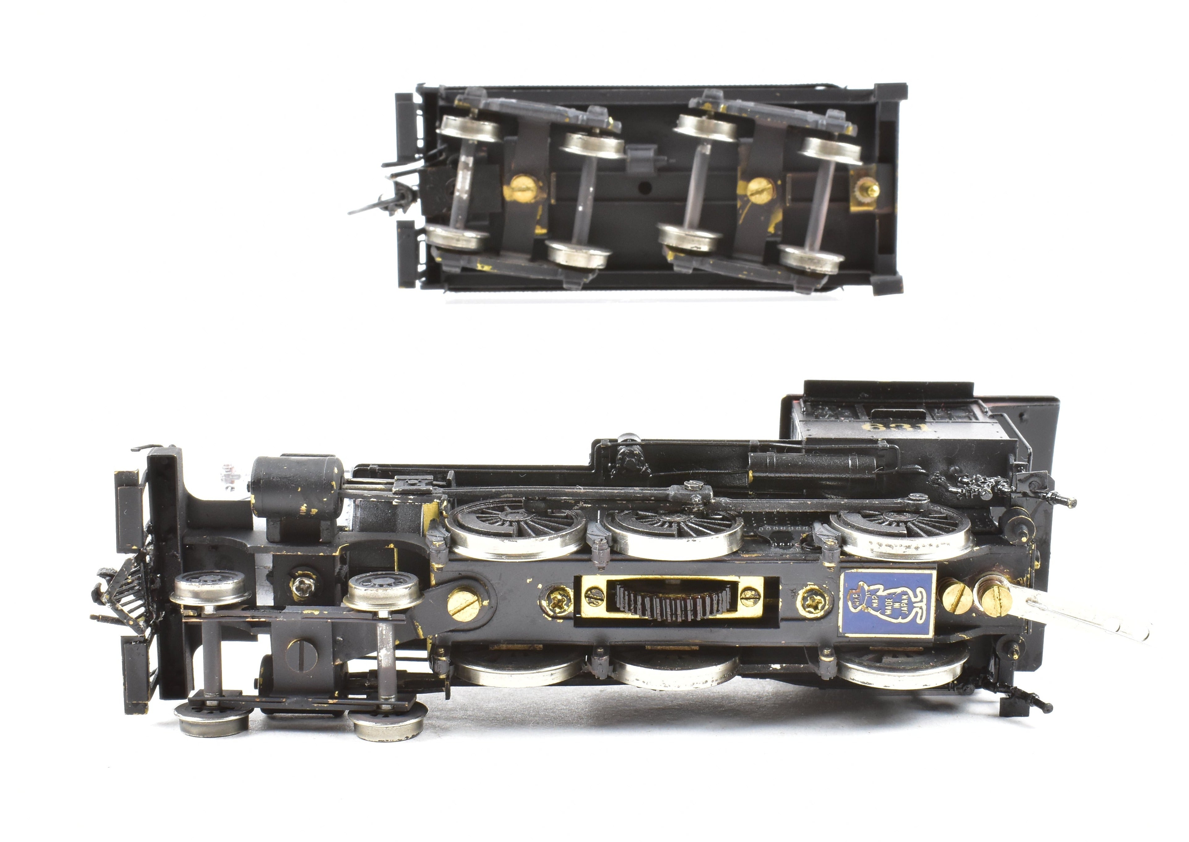 HO Scale Custom Painted Nickel Plate Products CB&Q Burlington Route K-2 4-6-0 Ten Wheeler Brass Model