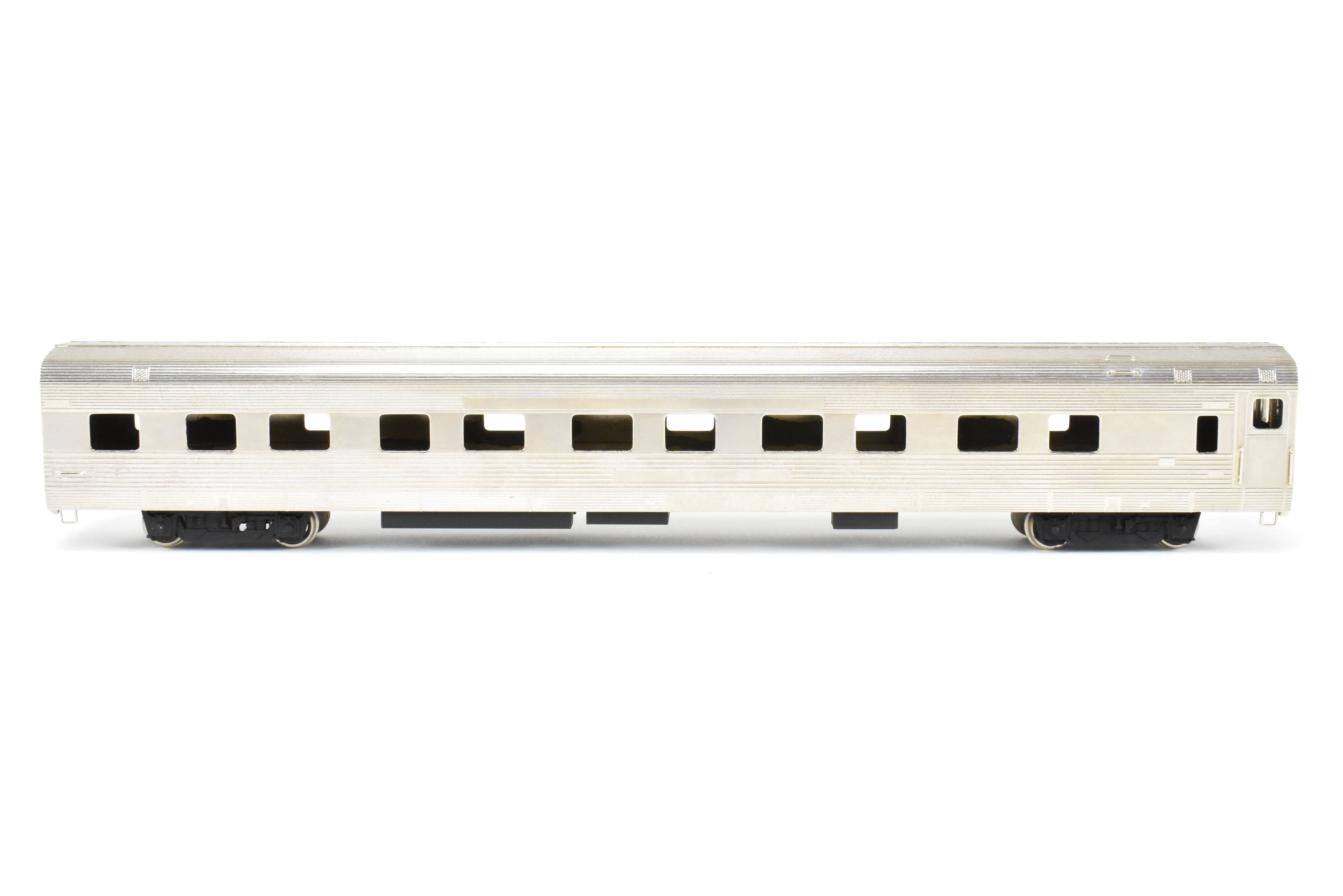 HO Brass NPP Nickel - Plated California Zephyr Budd Sleeper Model