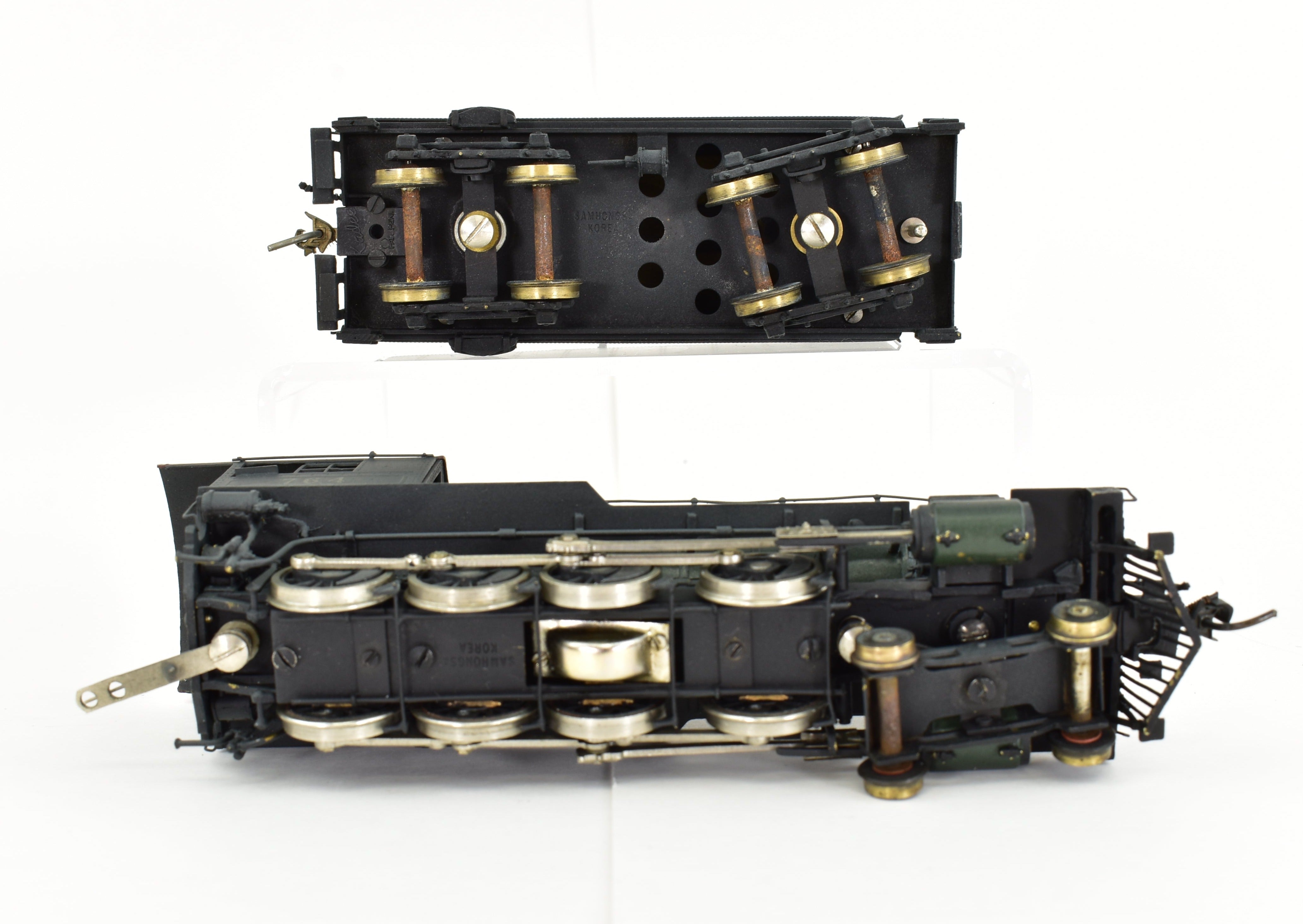 Custom Painted HO Brass Samhongsa Great Northern G - 3 Class 4 - 8 - 0 Mastodon PFM