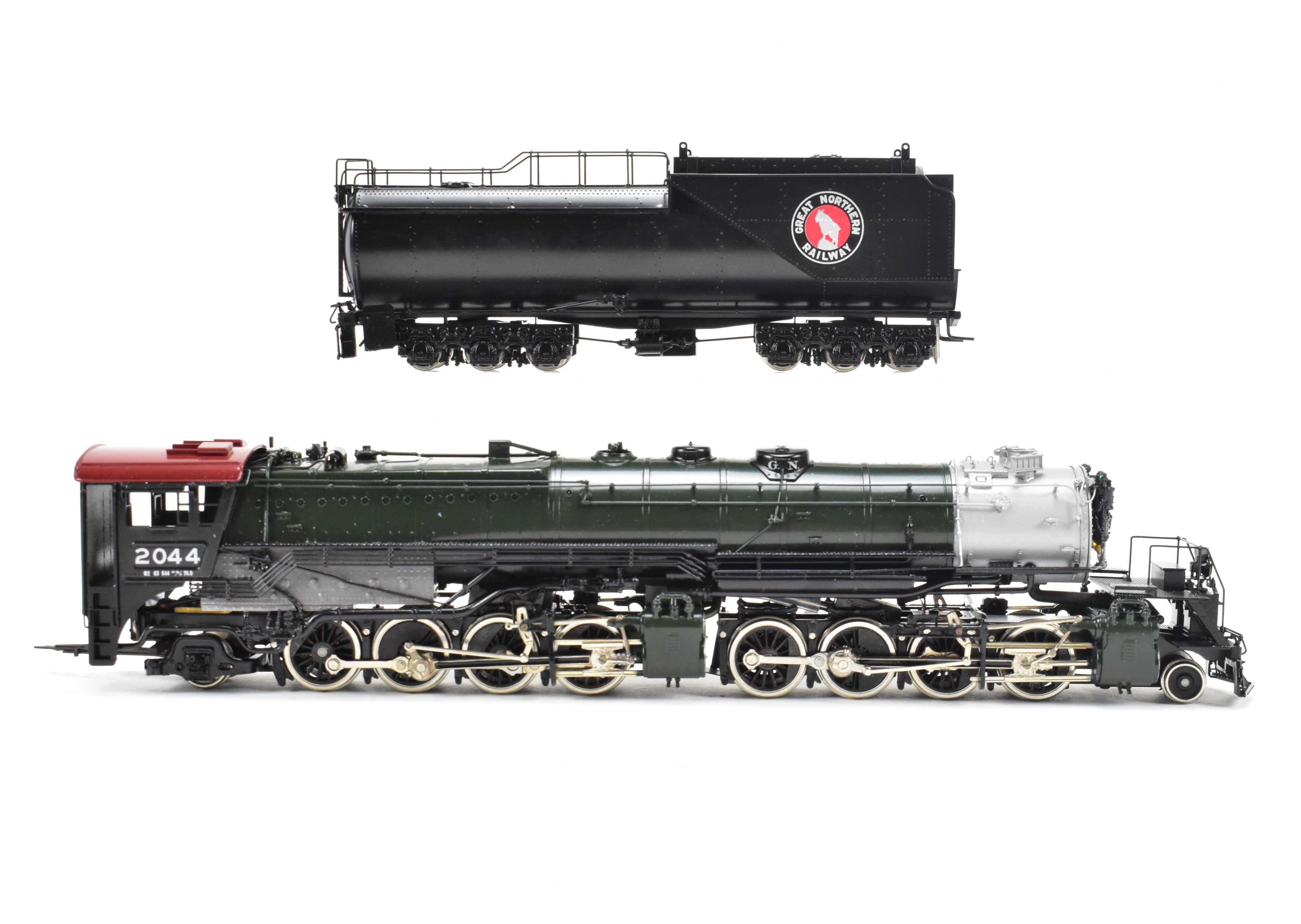 1980 HO Brass PFM - Tenshodo Great Northern 2-8-8-2 Class R-2 FP No. 2044 Model
