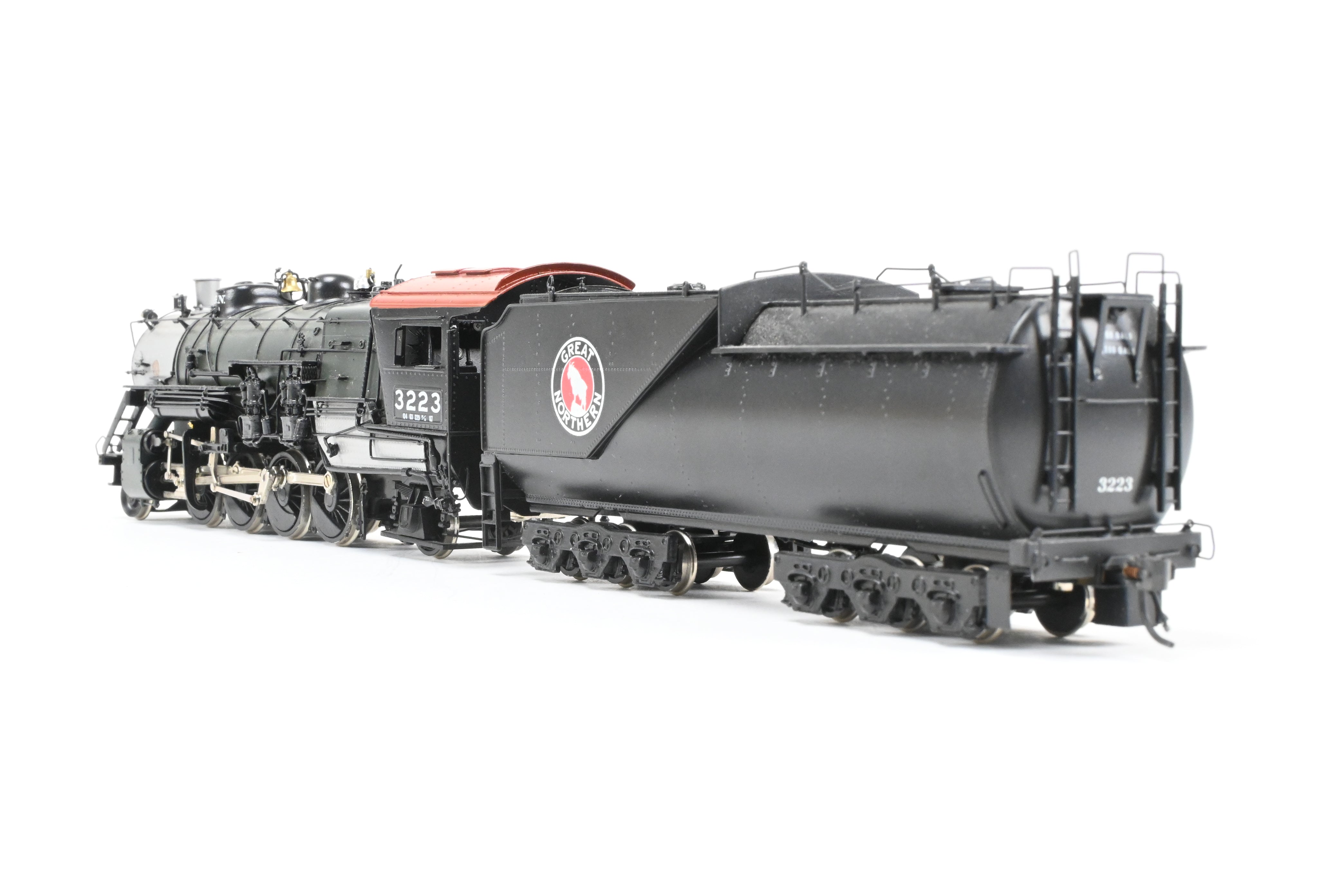 HO Scale Brass Great Northern 2-8-2 Class O-4 Pro-Painted Sunset Model