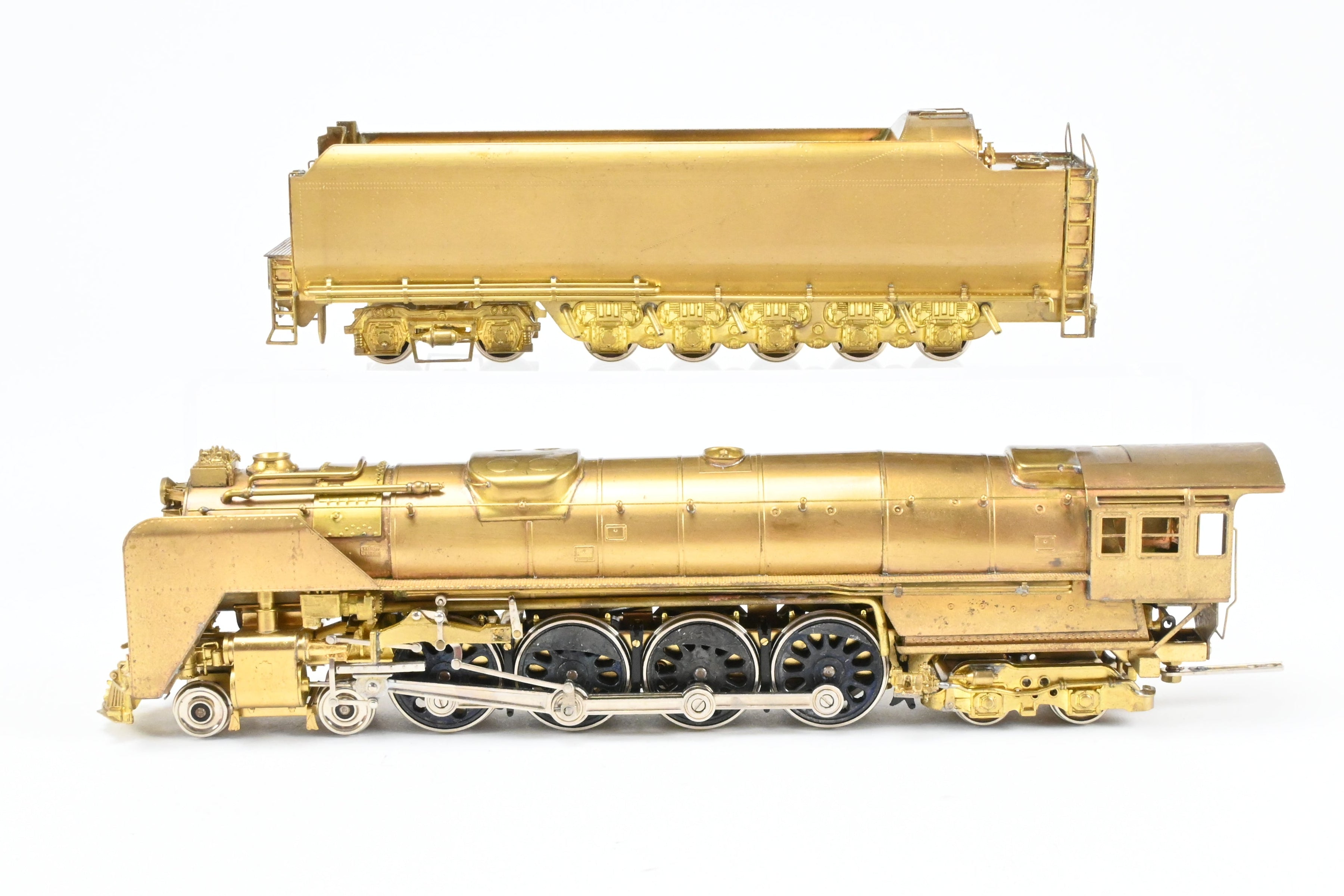 HO Scale Brass NPP Nickel - Plated NYC New York Central S - 1b Niagara 4 - 8 - 4 Model