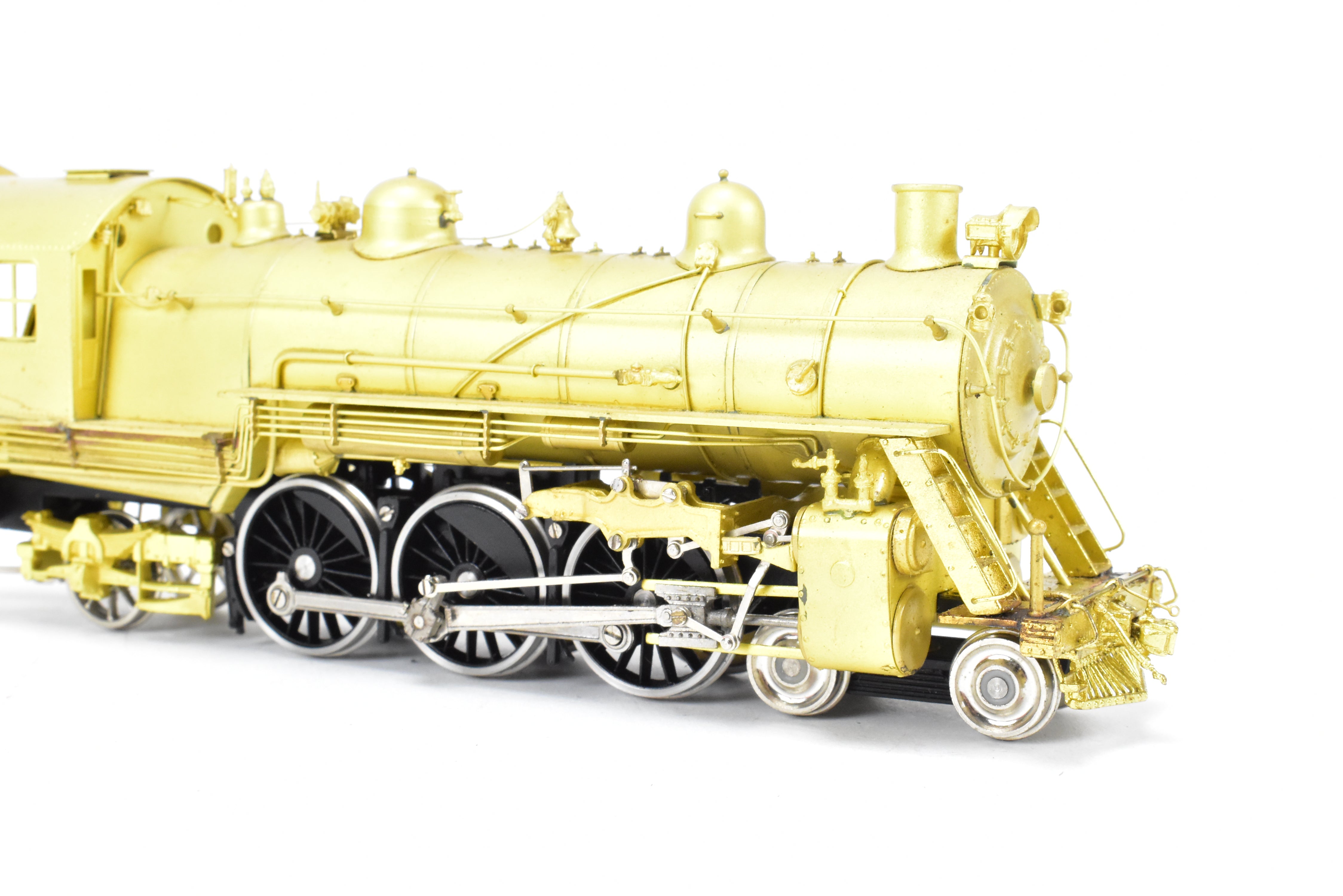 HO Scale Brass Erie Railroad K-1 4-6-2 Nickel-Plated Model - As Is