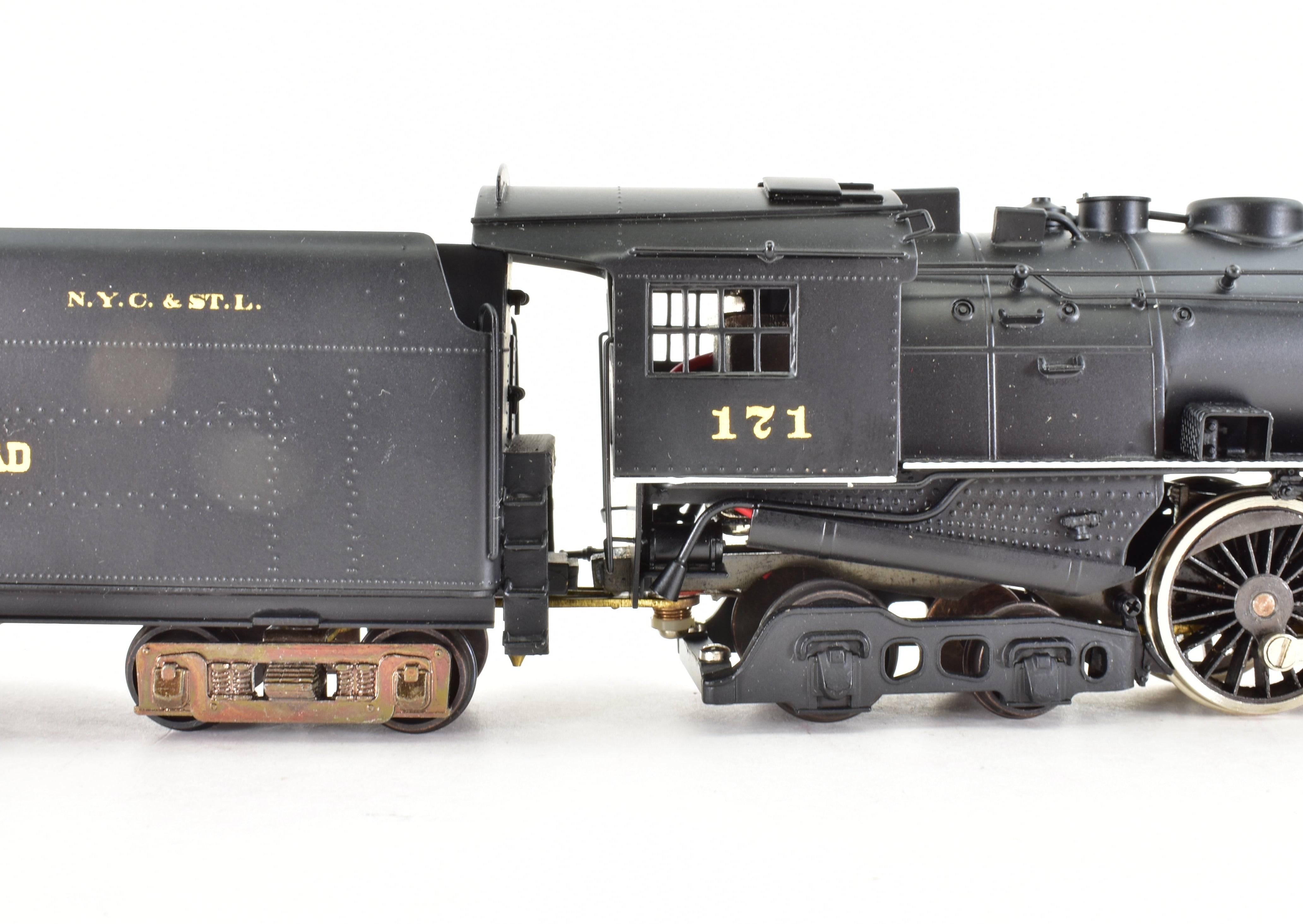 HO Scale Brass NPP Nickel - Plated NKP Class L - 1a 4 - 6 - 4 Pro - Painted Smoke Lifters Model