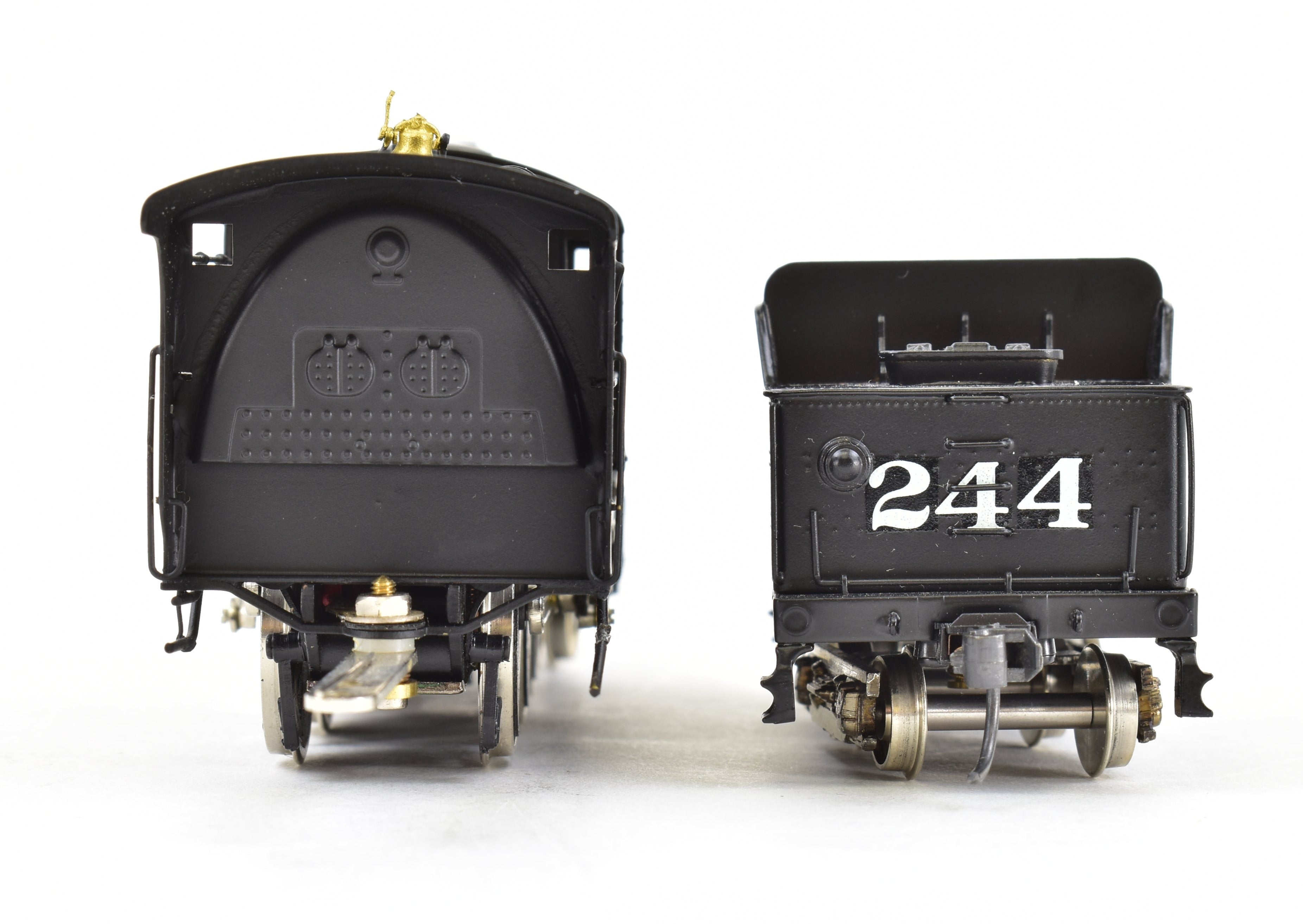 HO Scale Brass NPP Nickel - Plated New York Ontario & Western U - 1 4 - 6 - 0 Camelback Locomotive