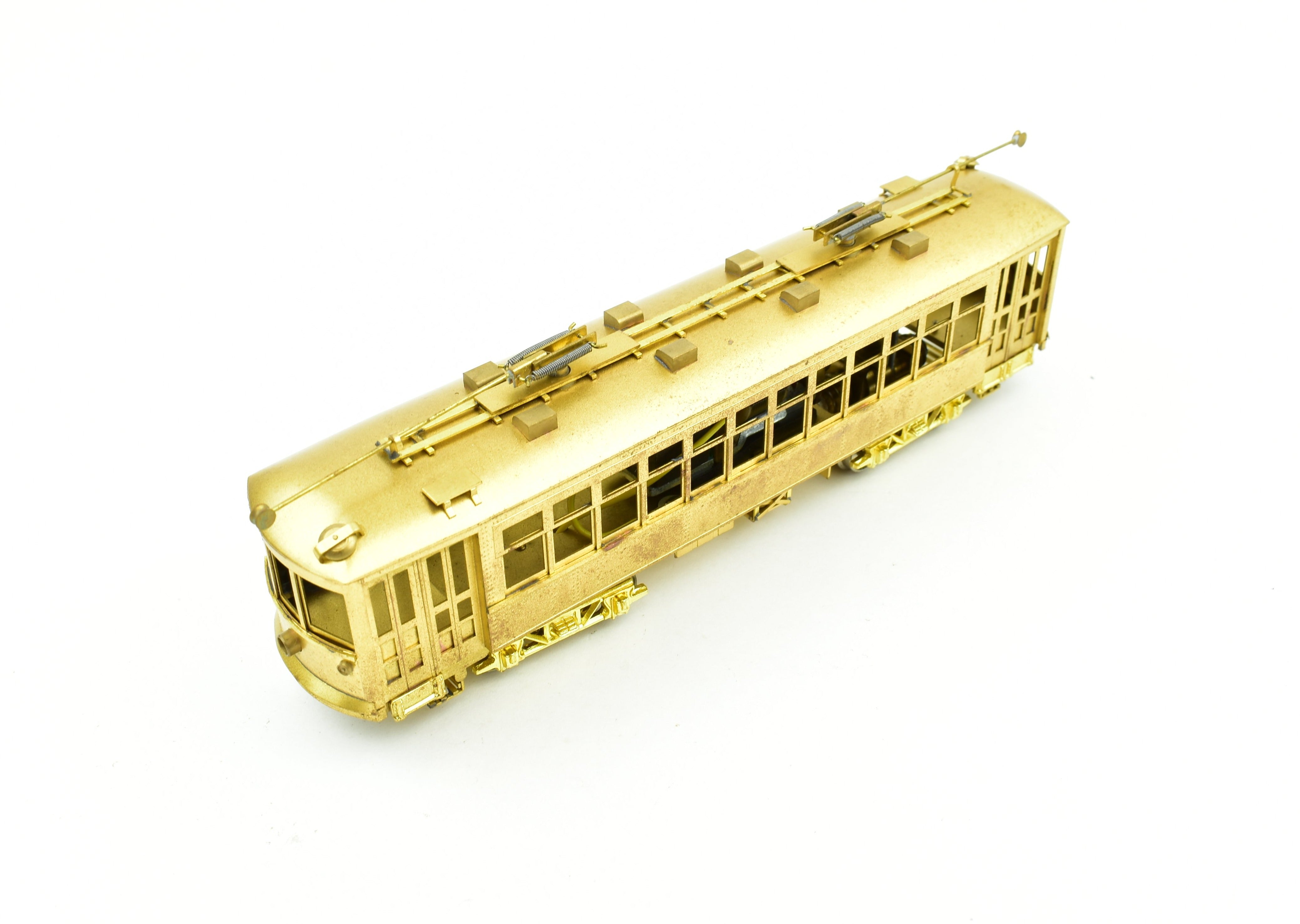 HO Scale Custom Brass Third Avenue Railway System Osgood Bradley Trolley Model by NJ Custom Brass