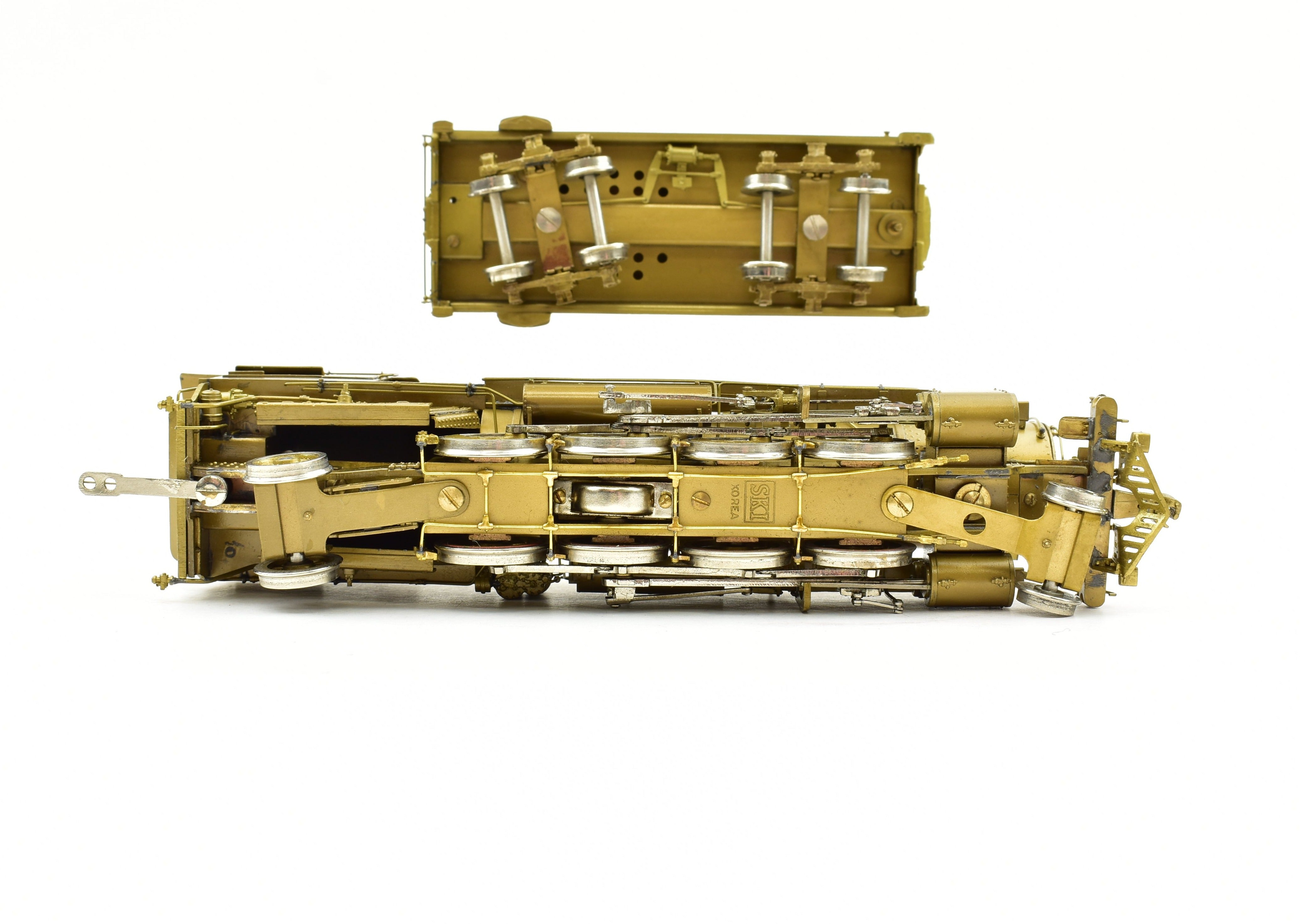 HO Scale Brass PFM - SKI Northern Pacific W-1 Class 2-8-2 Cast Steel Pilot Model