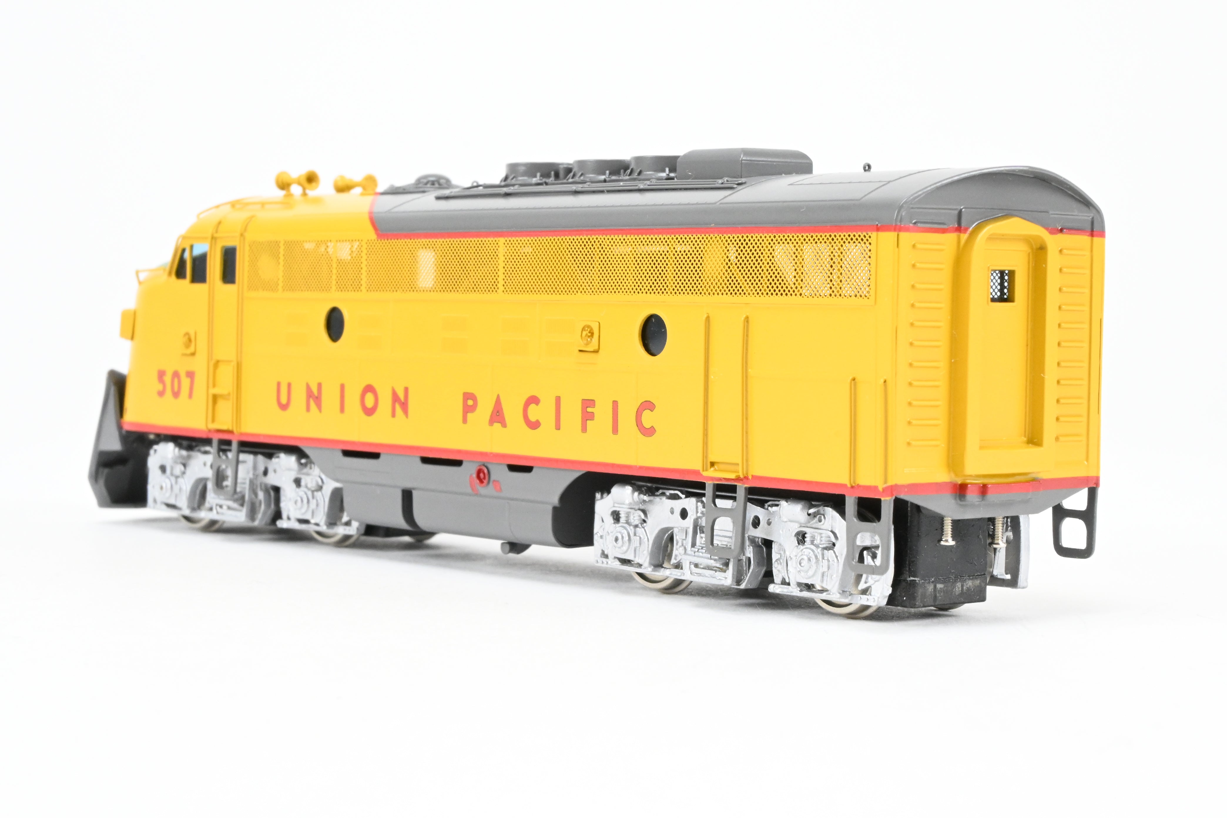 HO Scale Brass Union Pacific EMD F9MA Locomotive Model with Snowplow, Oriental Limited Edition, Numbered FP #507