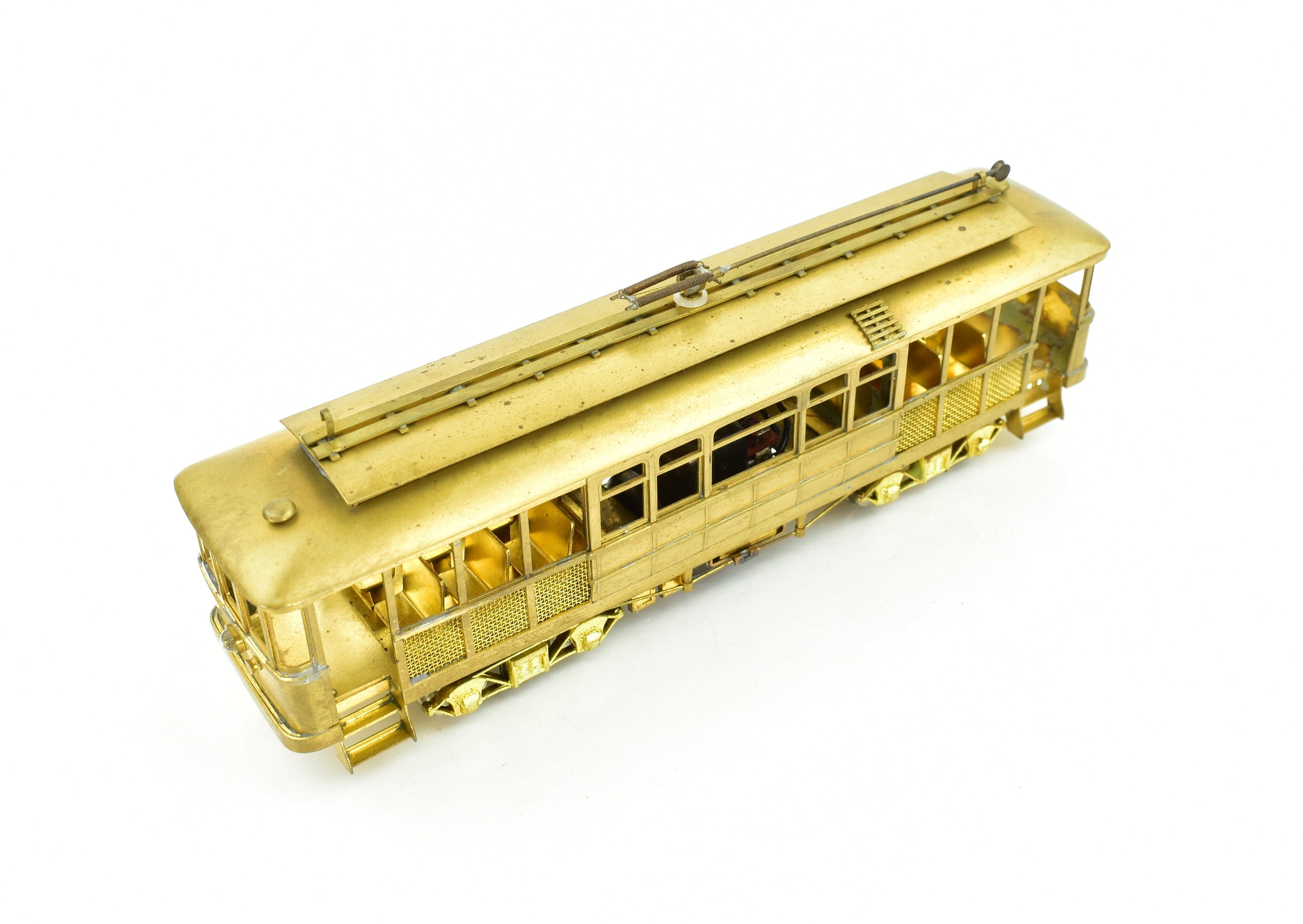 HO Scale Brass Suydam Pacific Electric Huntington Standard Model Train Car from 1969 Run