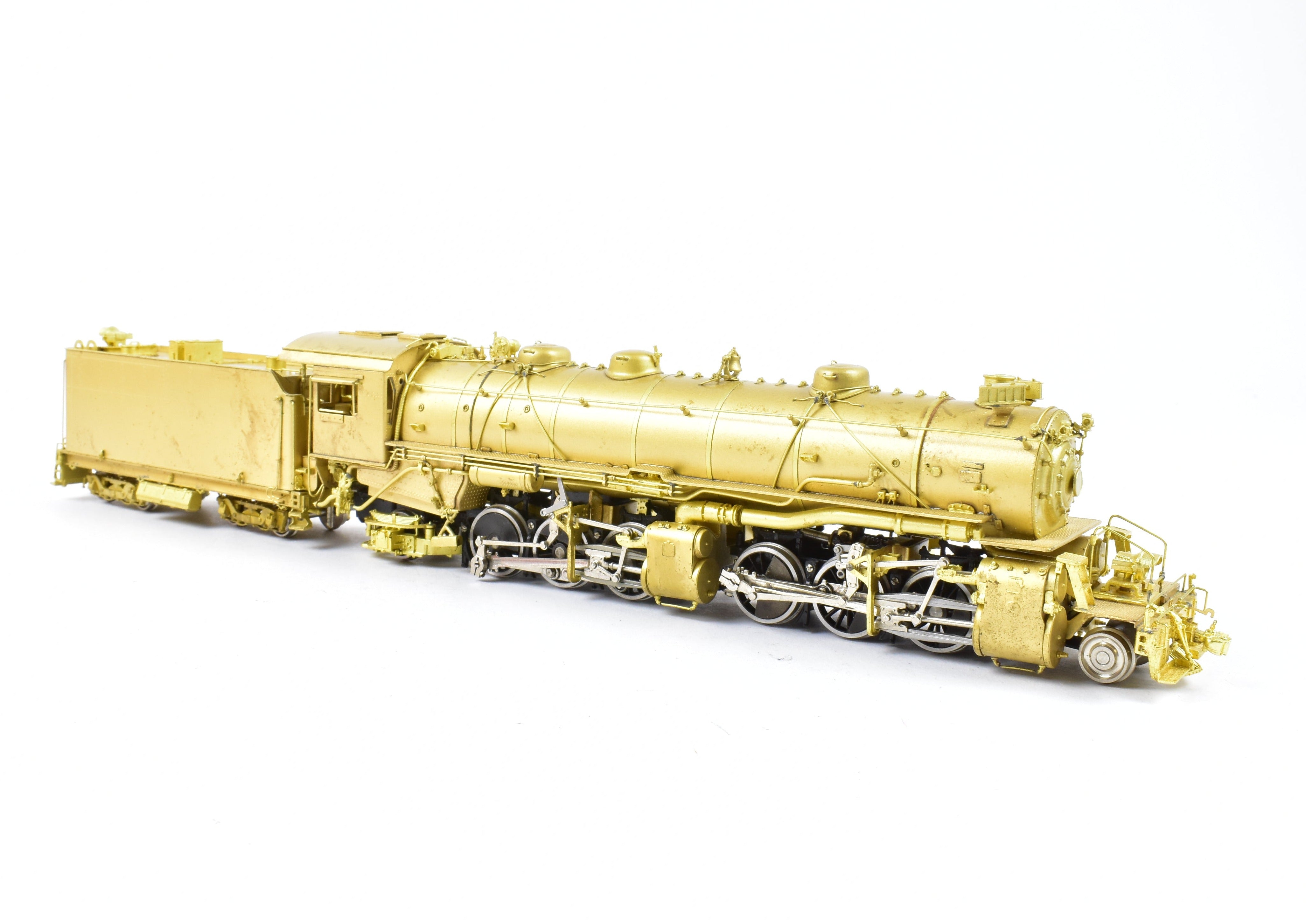HO Scale Brass Nickel Plate Products - Southern Pacific 2-6-6-2 MM-3 Model Train with Nickel Plating