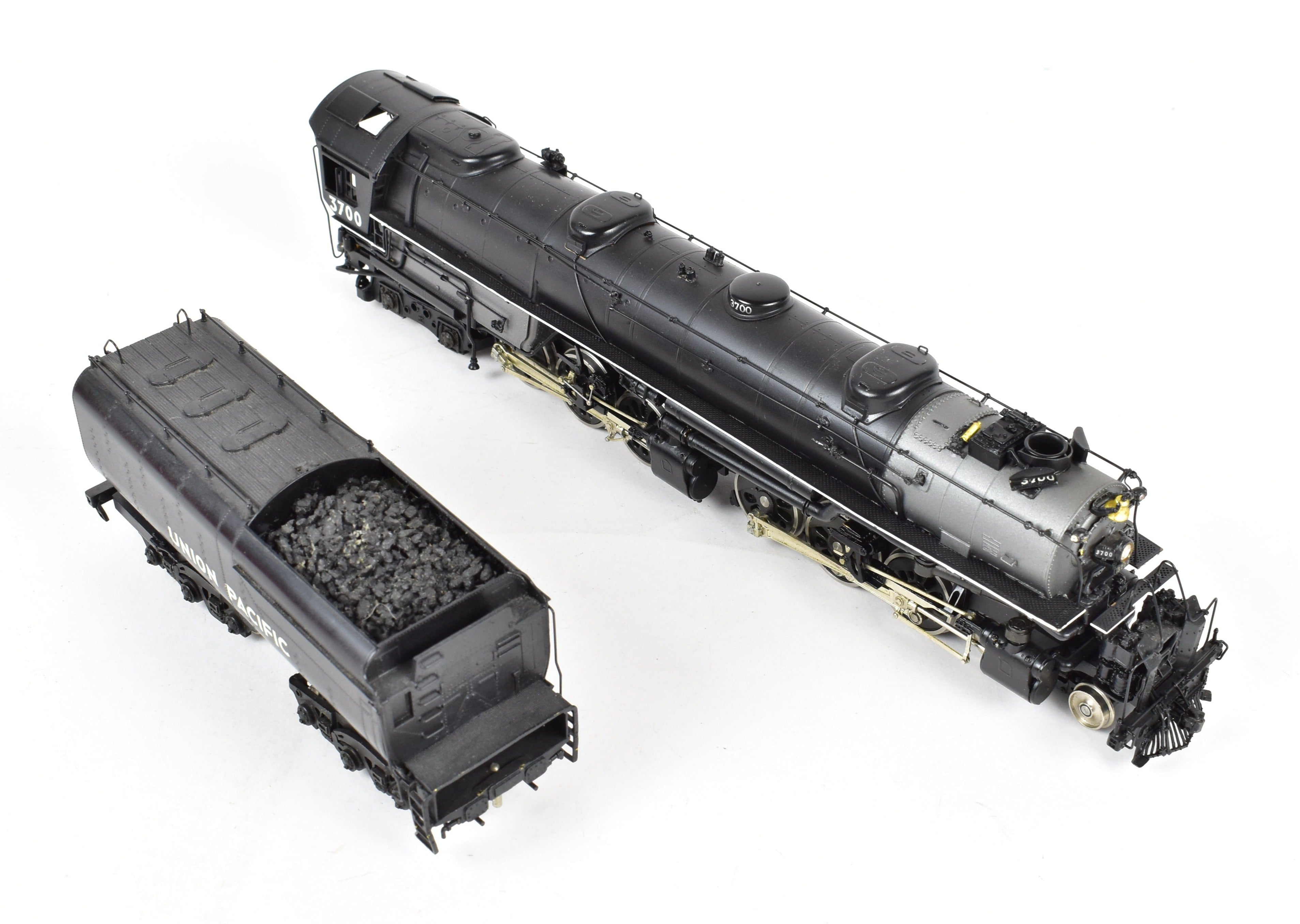 HO Brass Key Imports UP - 1984 Union Pacific 3700 Class 4-6-6-4 Challenger Coal Locomotive, C.S. No. 23 Factory Painted