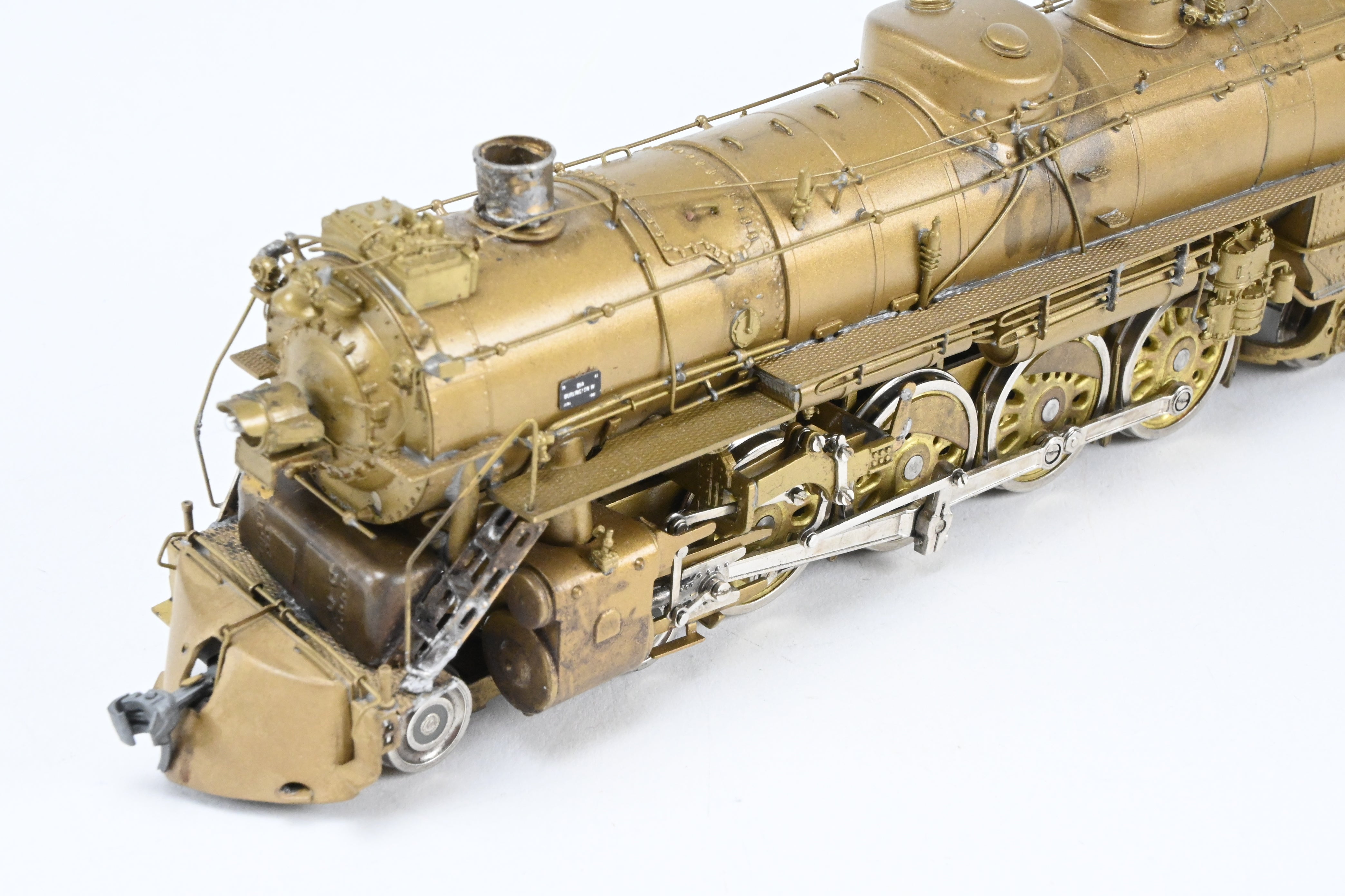 HO Scale Vintage Custom Brass CB&Q Burlington Route Class O5A 4-8-4 Model